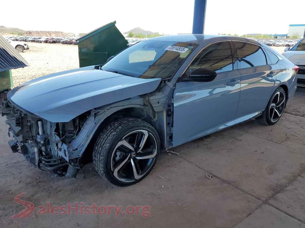 2022 HONDA ACCORD — VIN 1HGCV3F25NA016688