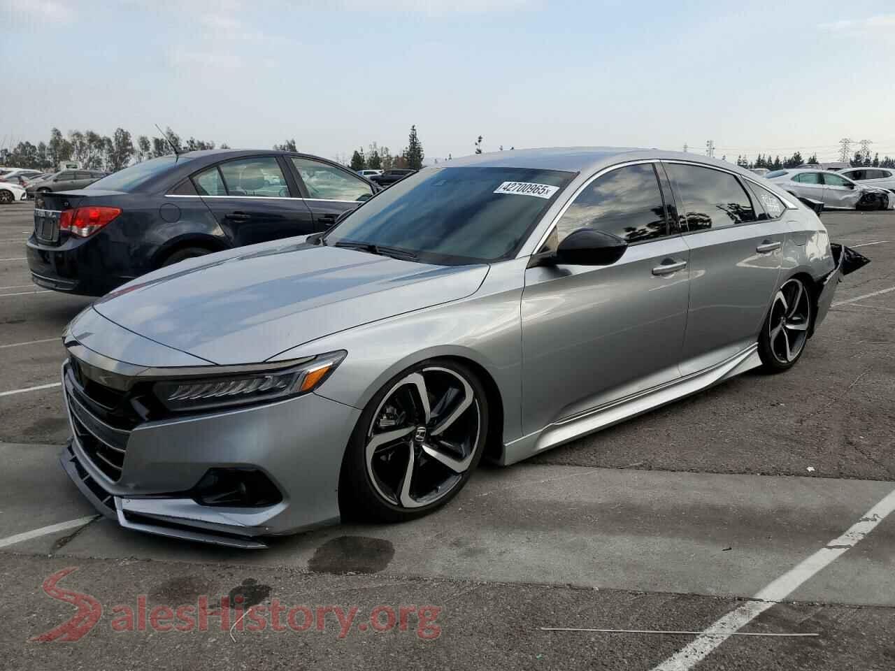 2022 HONDA ACCORD — VIN 1HGCV3F25NA022801