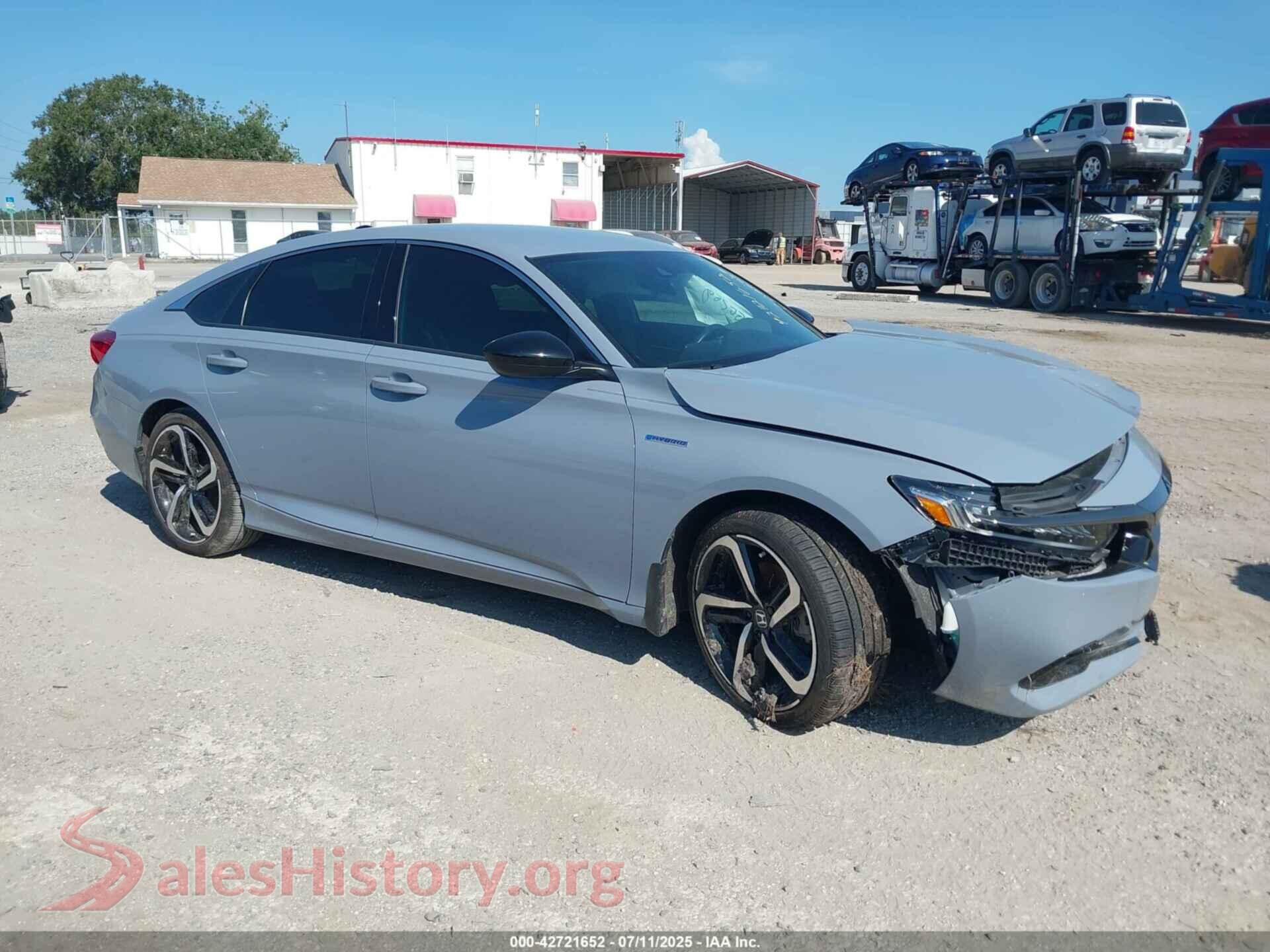 2022 HONDA ACCORD — VIN 1HGCV3F28NA042055