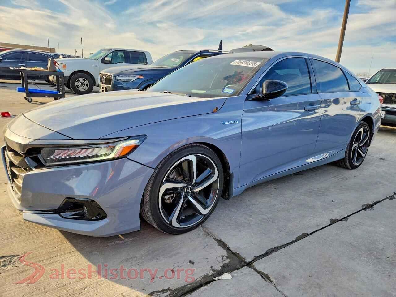2022 HONDA ACCORD — VIN 1HGCV3F2XNA013978