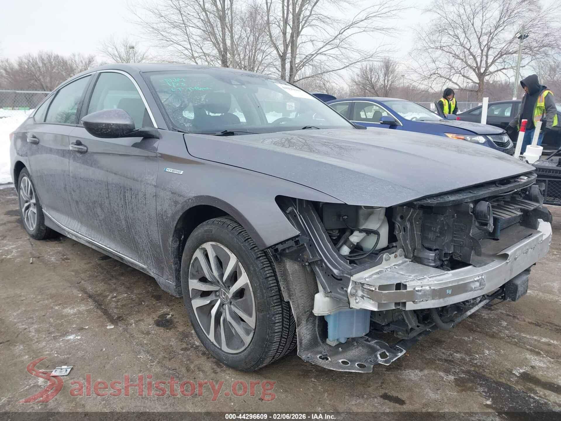 2021 HONDA ACCORD HYBRID — VIN 1HGCV3F41MA016204