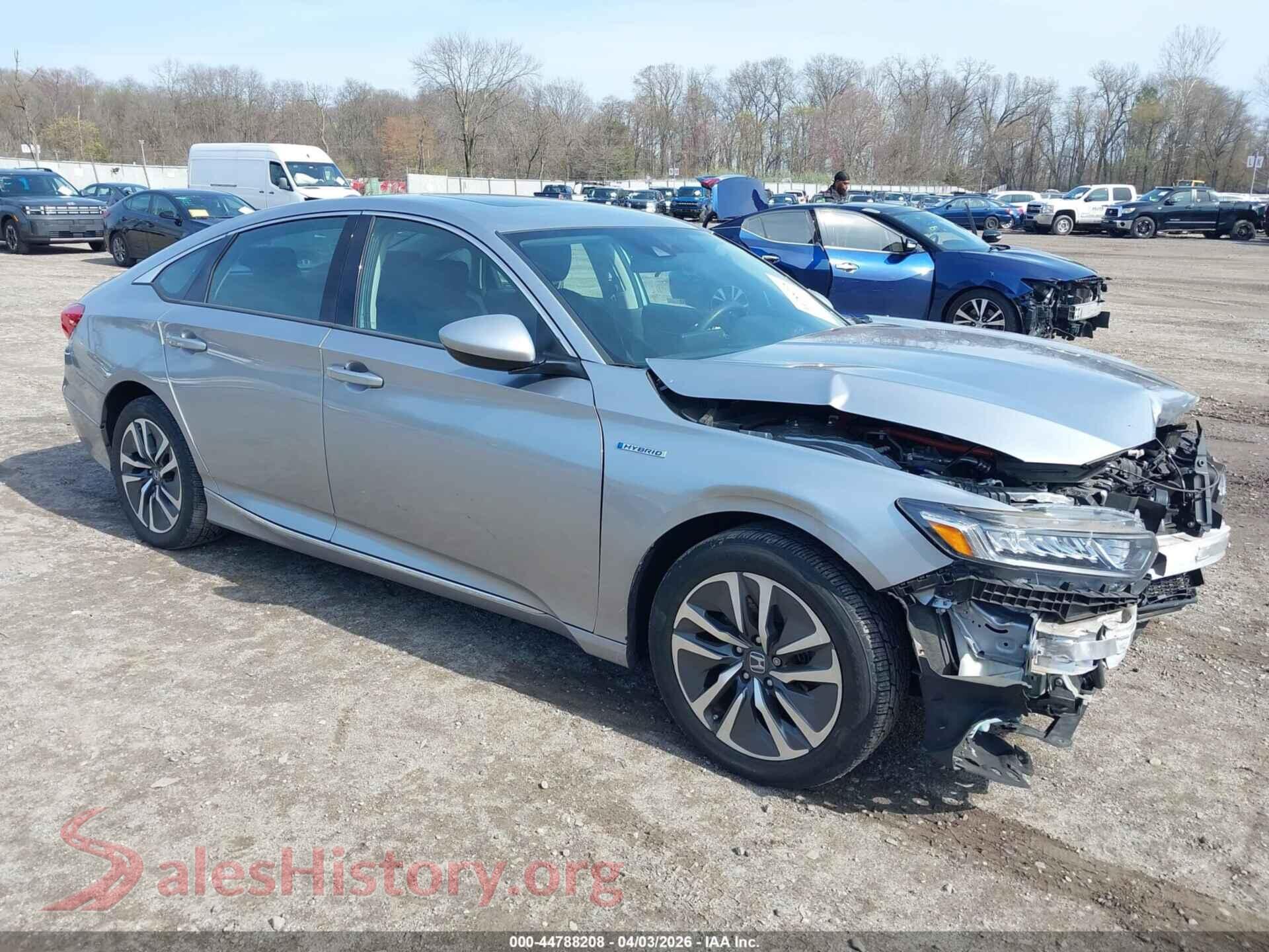 2020 HONDA ACCORD HYBRID — VIN 1HGCV3F42LA009082
