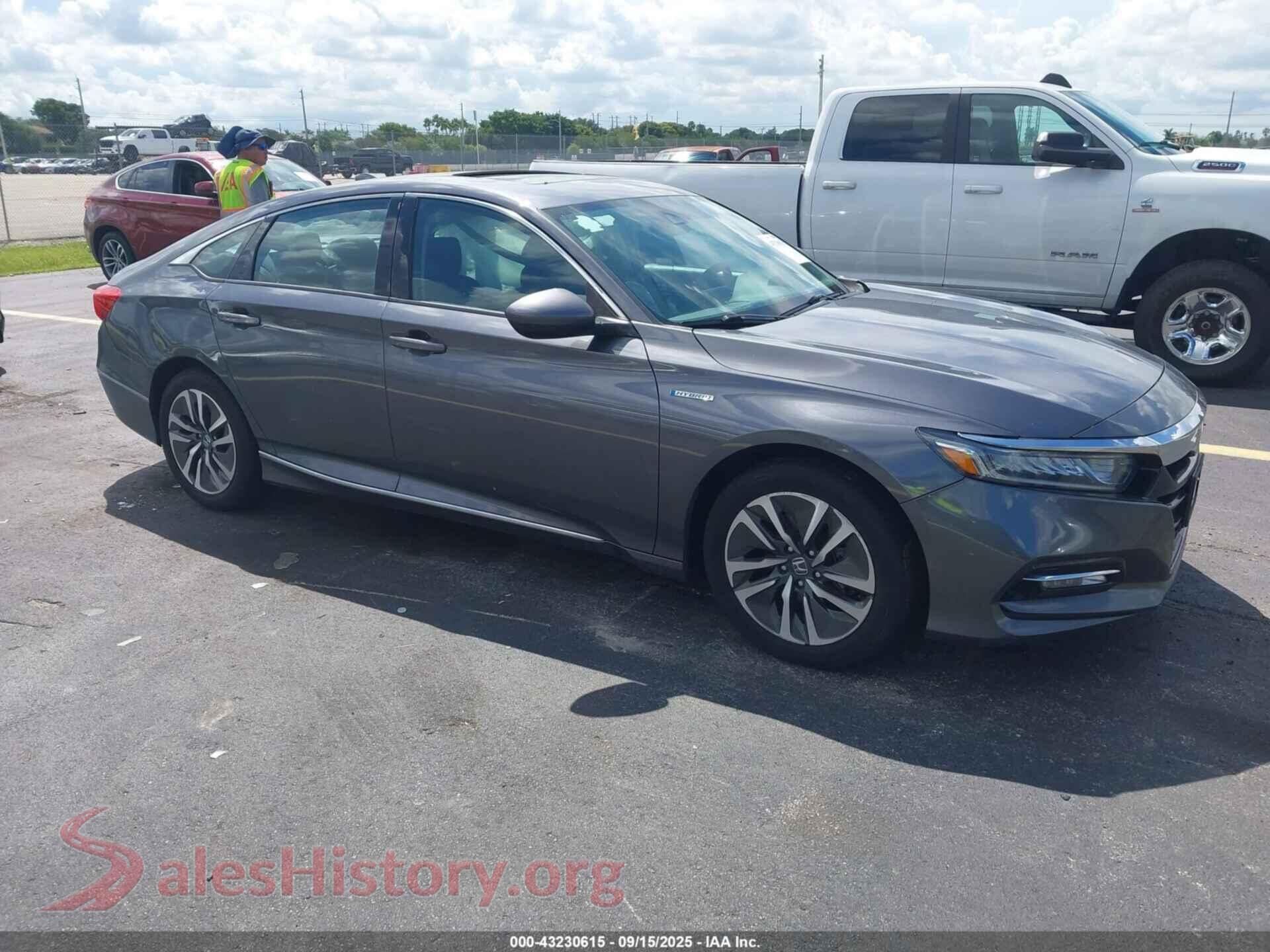 2018 HONDA ACCORD HYBRID — VIN 1HGCV3F47JA000732