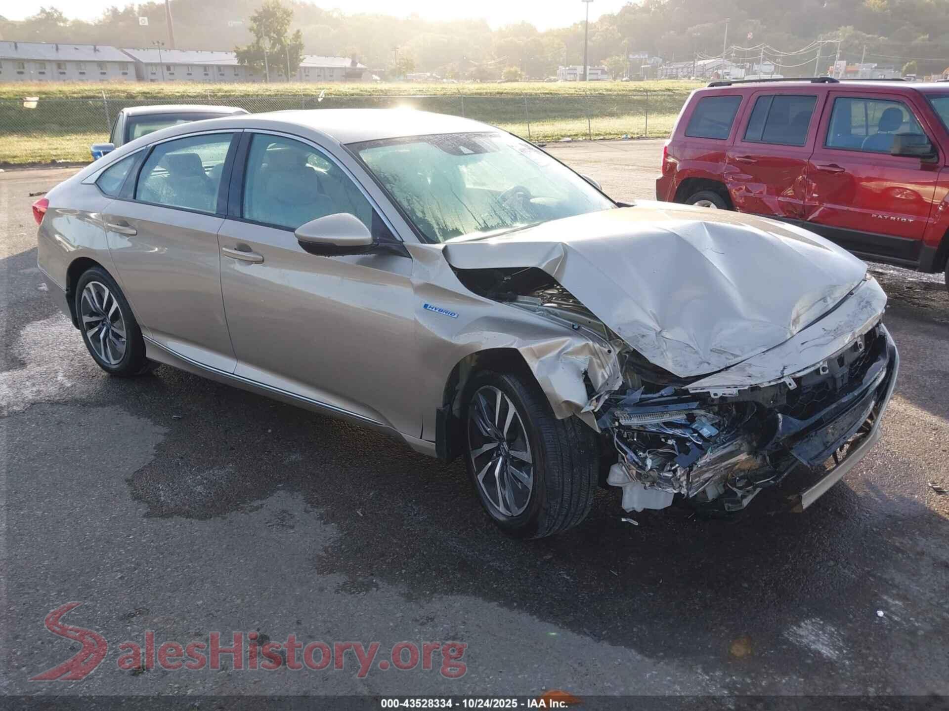 2020 HONDA ACCORD HYBRID — VIN 1HGCV3F52LA002450
