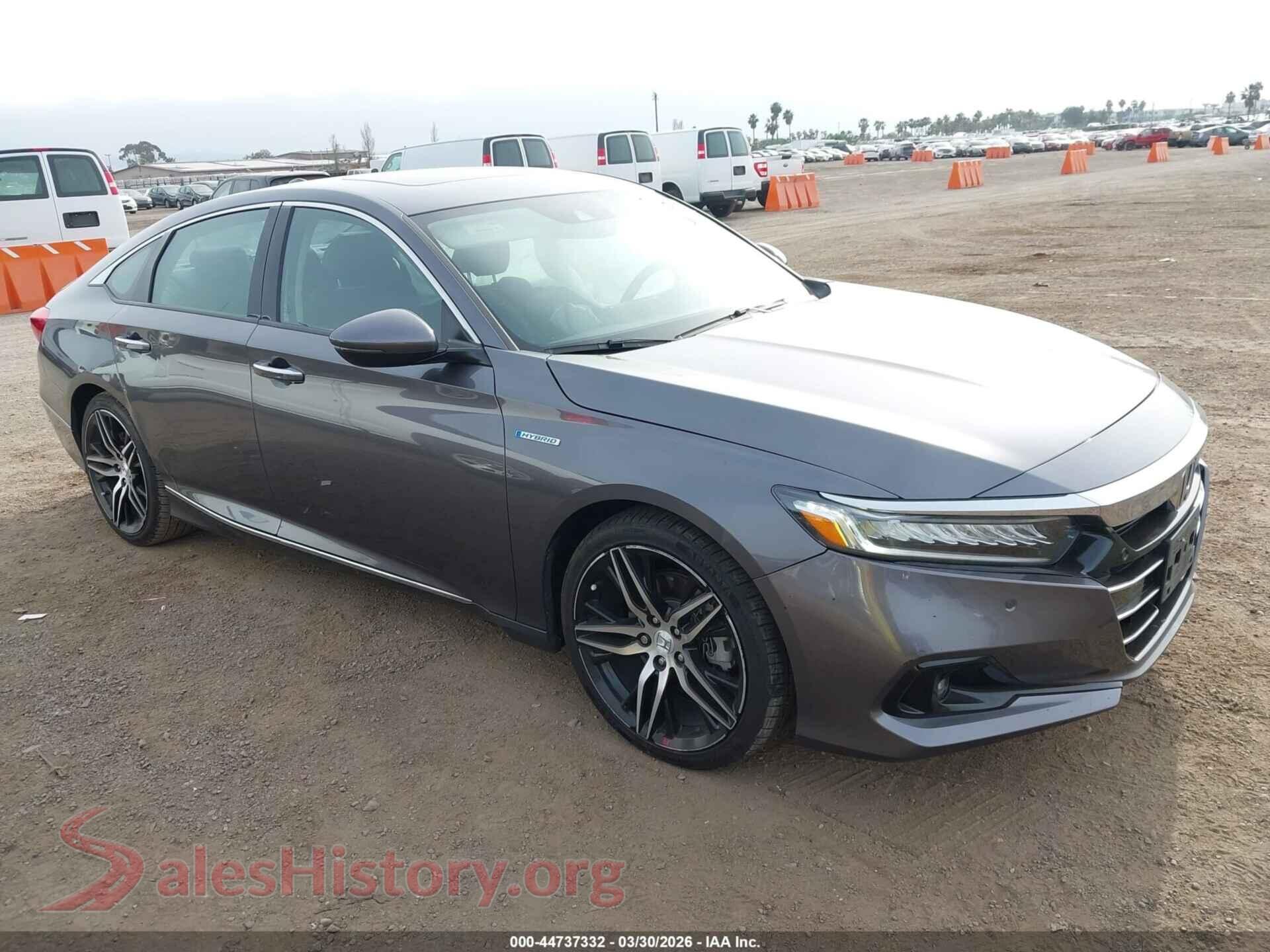 2021 HONDA ACCORD HYBRID — VIN 1HGCV3F95MA022924