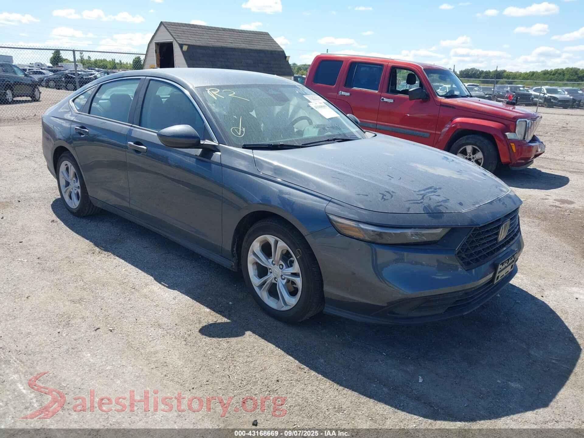 2025 HONDA ACCORD — VIN 1HGCY1F20SA018114