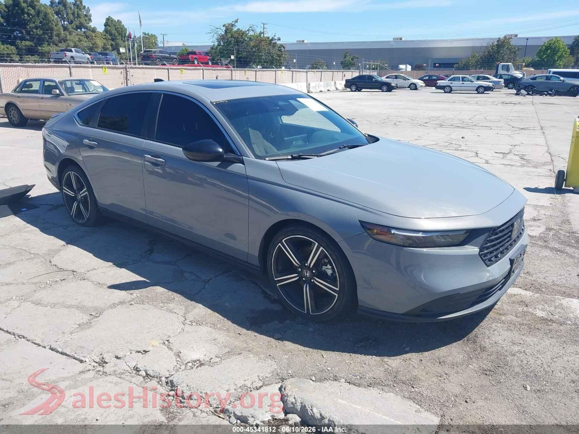 2023 HONDA ACCORD — VIN 1HGCY2F50PA065442
