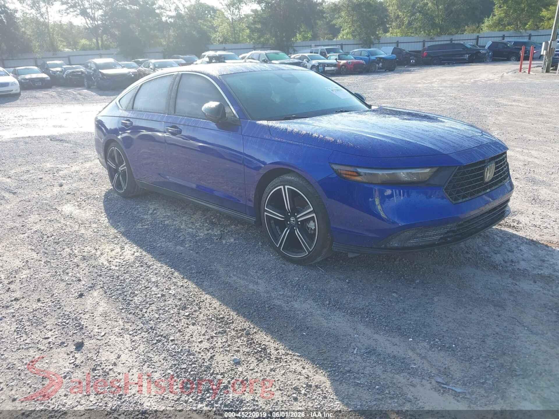 2024 HONDA ACCORD HYBRID — VIN 1HGCY2F50RA065511