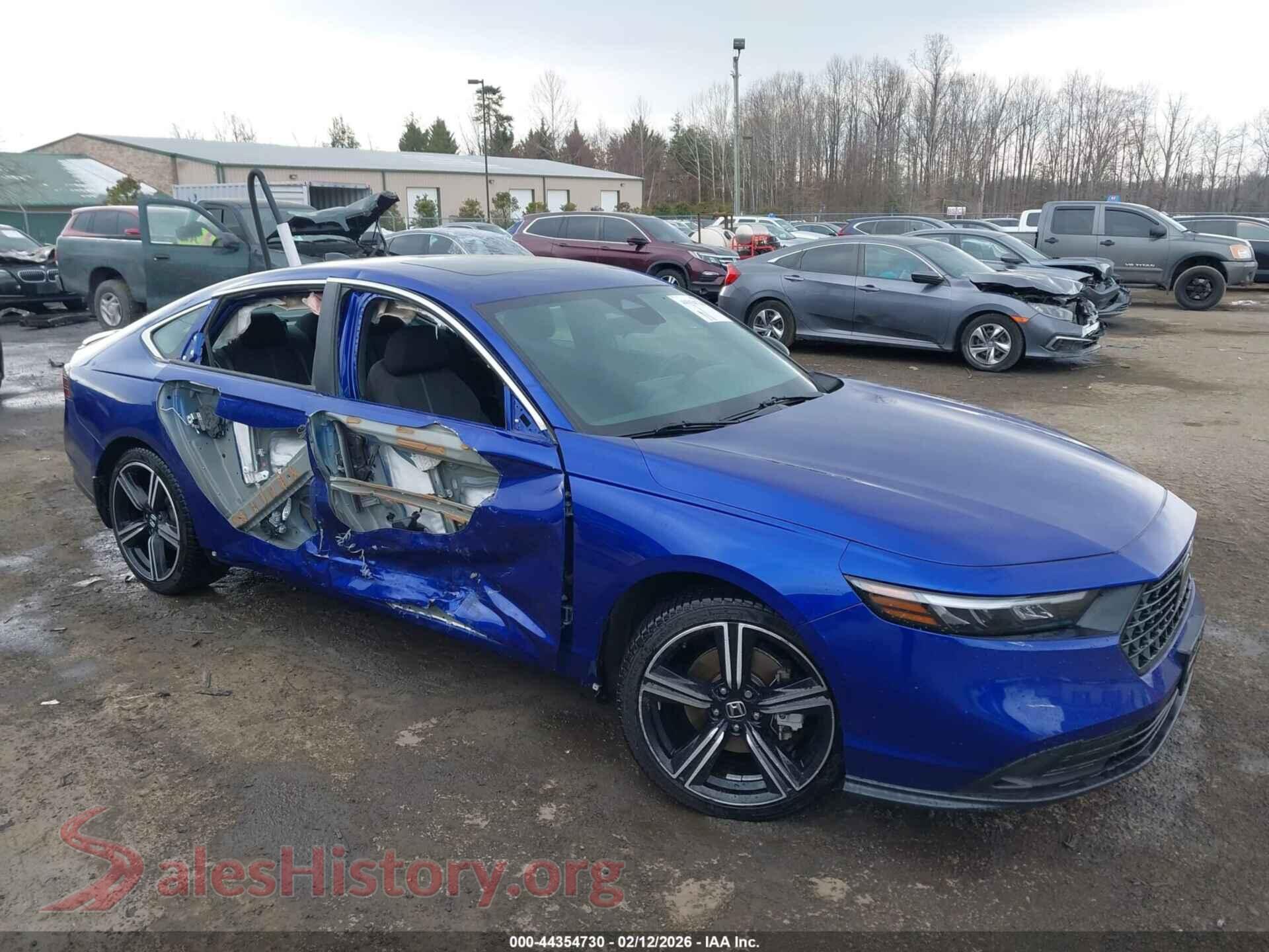 2023 HONDA ACCORD HYBRID — VIN 1HGCY2F54PA053178