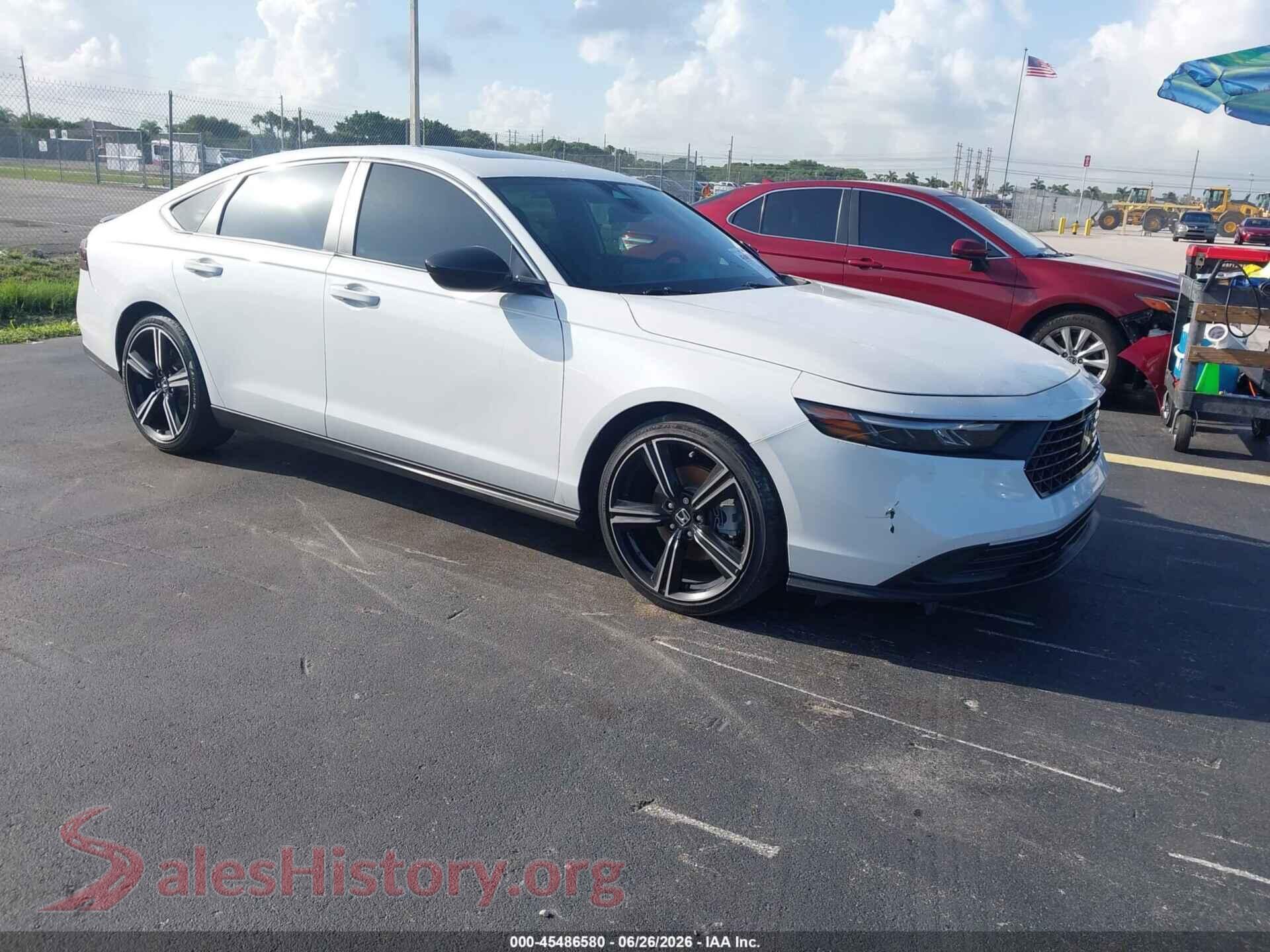 2023 HONDA ACCORD HYBRID — VIN 1HGCY2F56PA042442