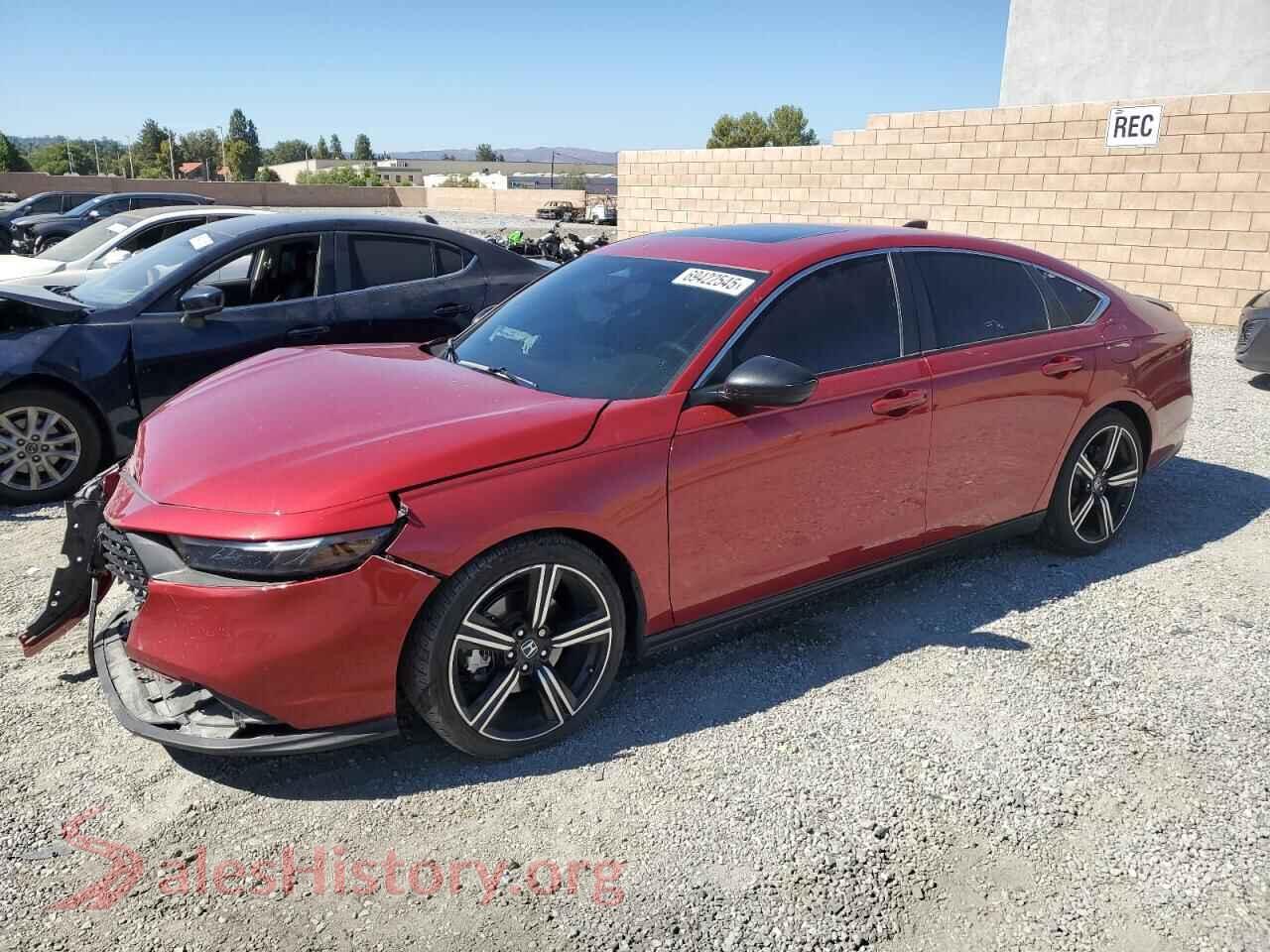 2023 HONDA ACCORD — VIN 1HGCY2F58PA069853