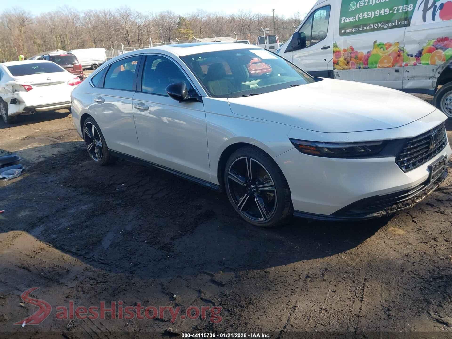 2023 HONDA ACCORD HYBRID — VIN 1HGCY2F5XPA042847