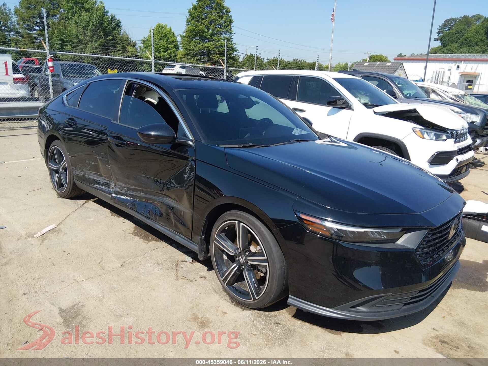 2024 HONDA ACCORD HYBRID — VIN 1HGCY2F5XRA076516
