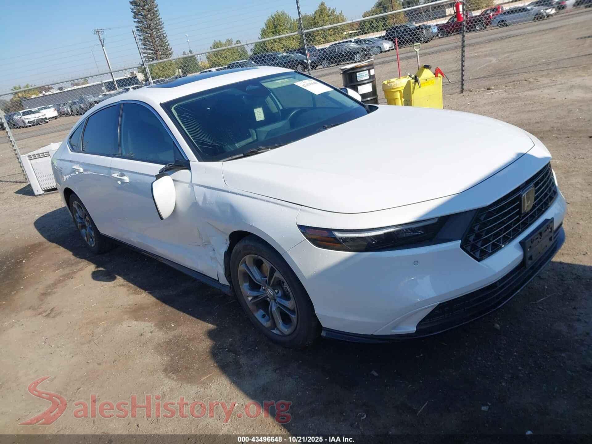 2023 HONDA ACCORD HYBRID — VIN 1HGCY2F63PA001128