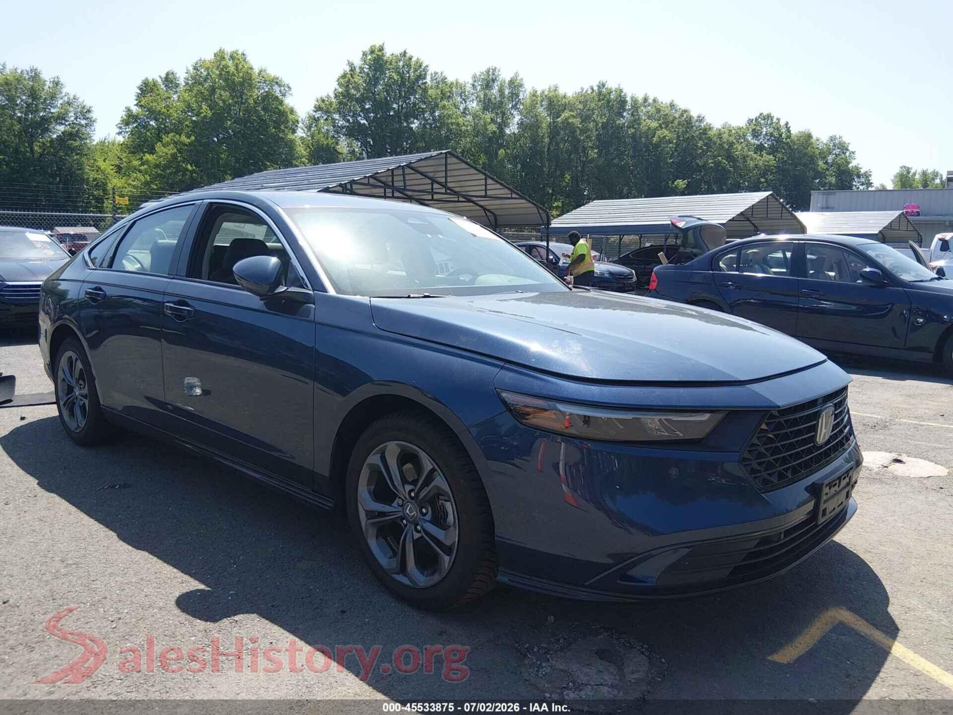 2023 HONDA ACCORD HYBRID — VIN 1HGCY2F63PA066089
