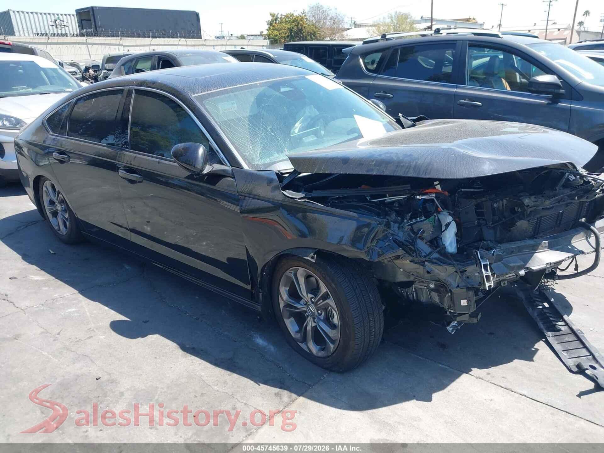 2023 HONDA ACCORD HYBRID — VIN 1HGCY2F66PA056673