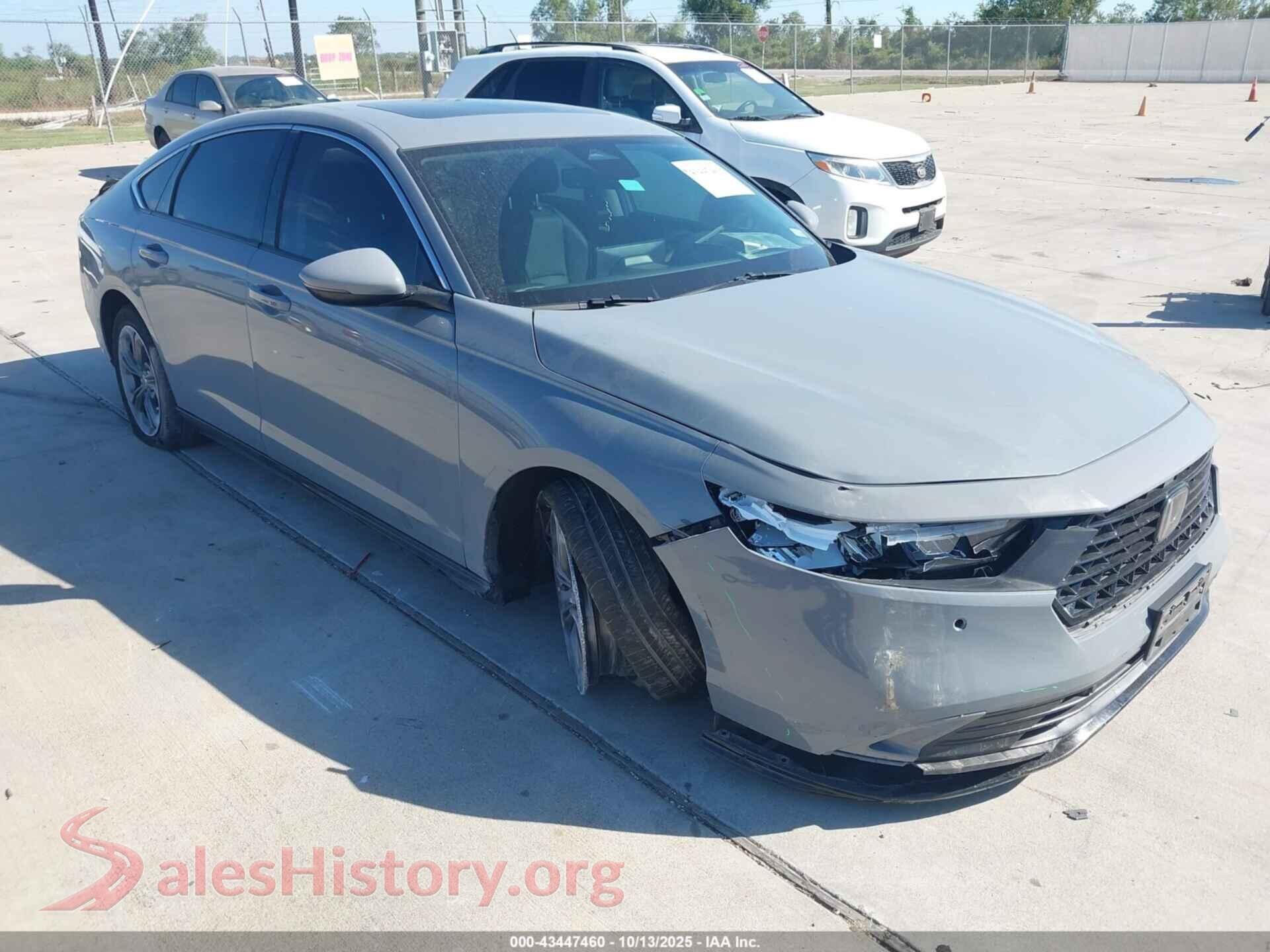 2025 HONDA ACCORD HYBRID — VIN 1HGCY2F67SA001061