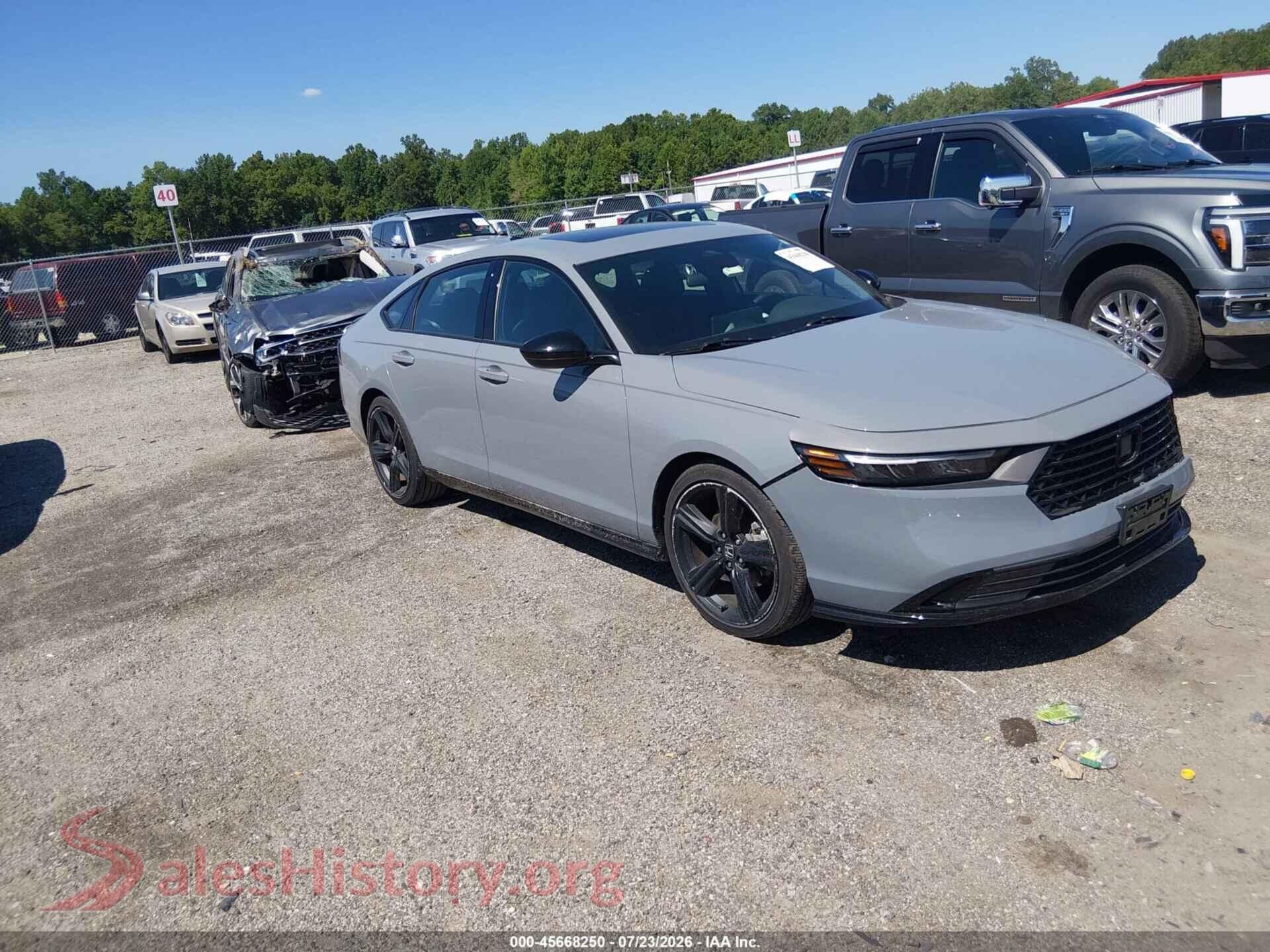 2023 HONDA ACCORD HYBRID — VIN 1HGCY2F70PA019207