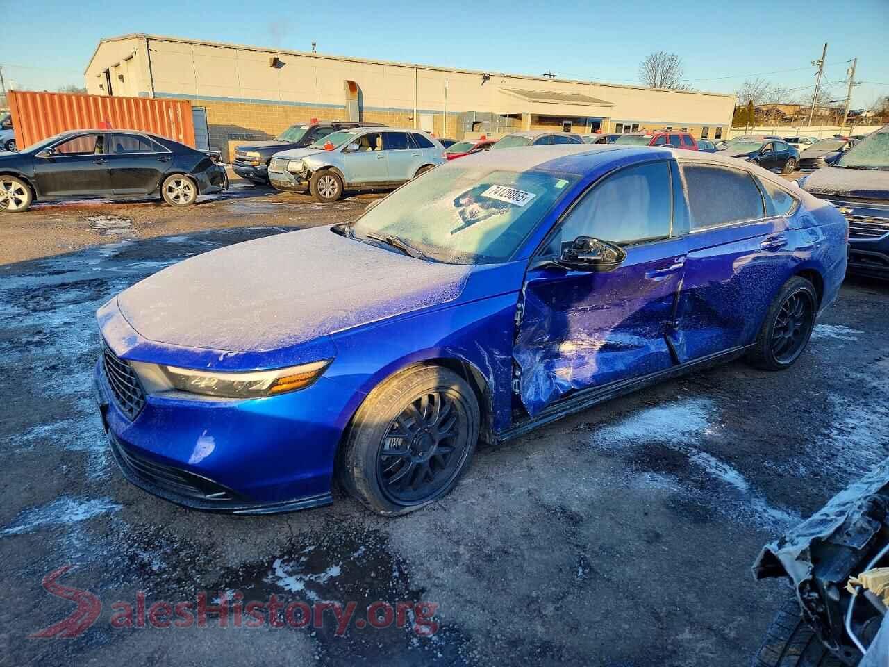2025 HONDA ACCORD — VIN 1HGCY2F73SA002278