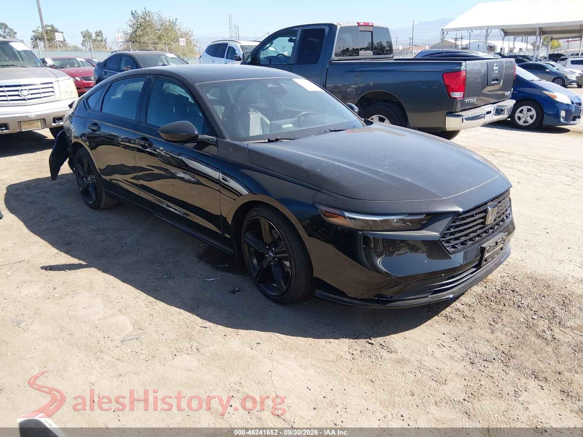 2025 HONDA ACCORD HYBRID — VIN 1HGCY2F74SA020966