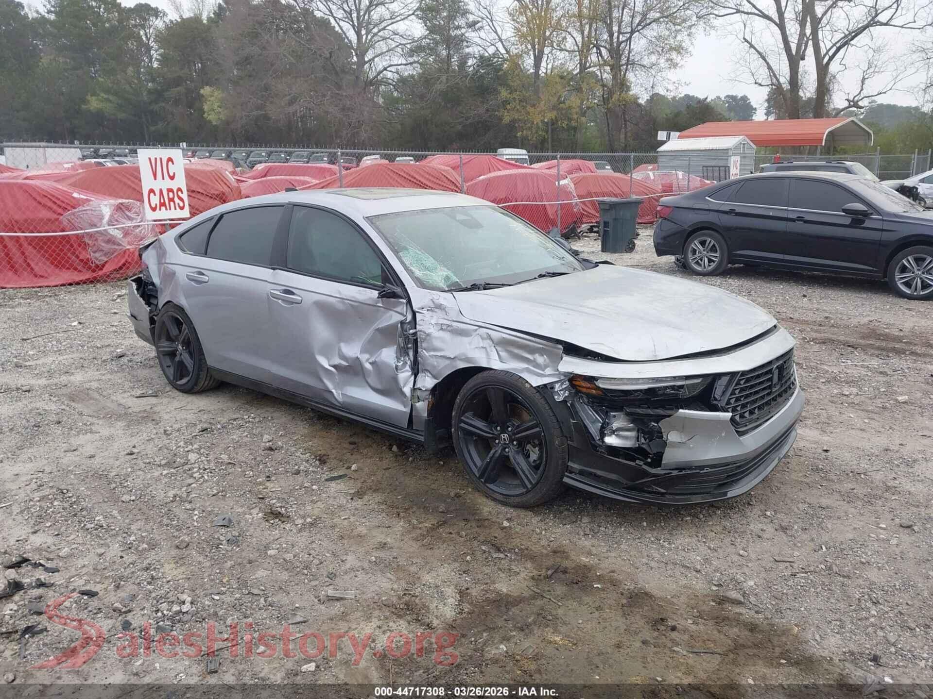 2023 HONDA ACCORD HYBRID — VIN 1HGCY2F75PA063297