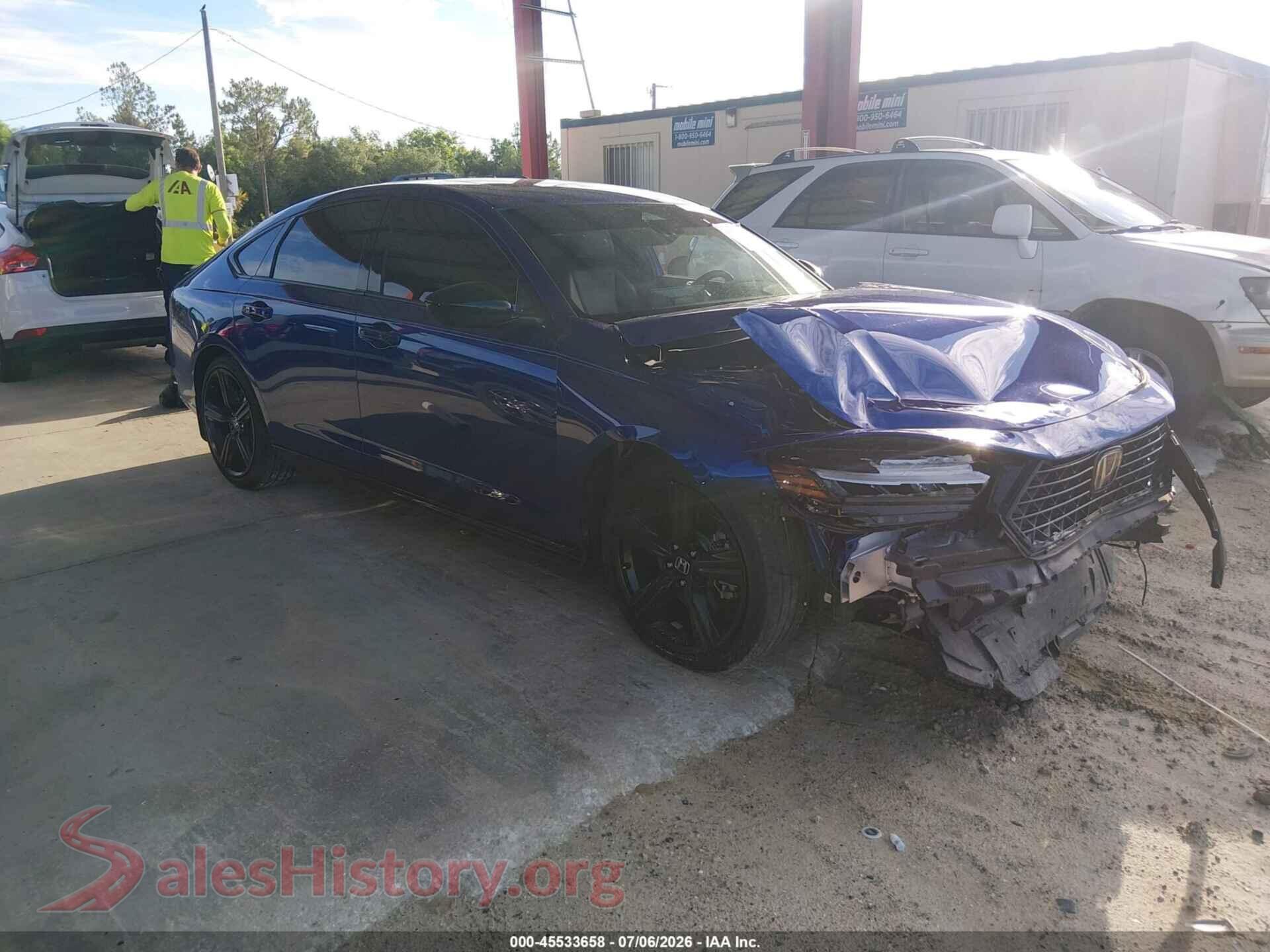 2023 HONDA ACCORD HYBRID — VIN 1HGCY2F77PA034870