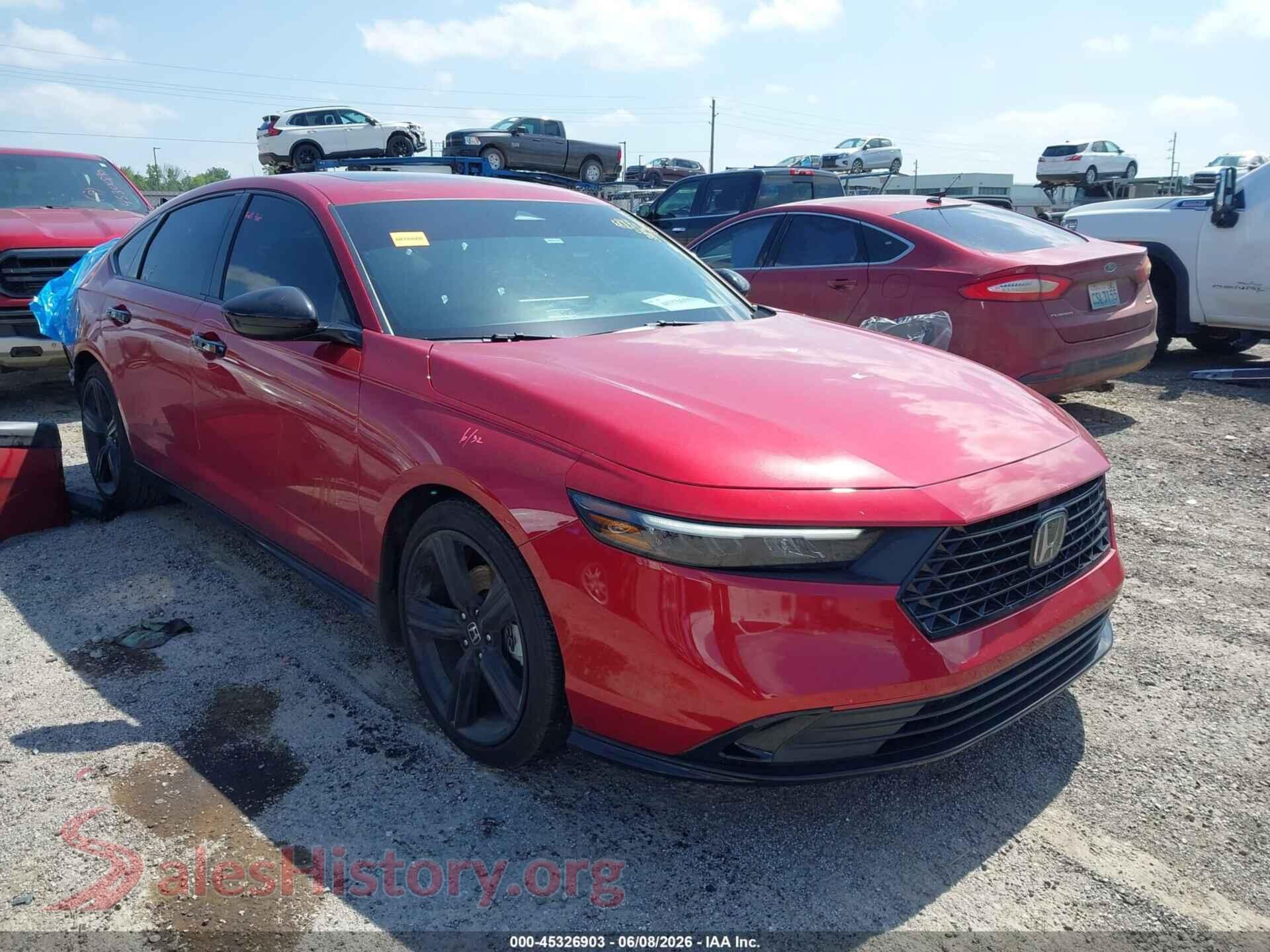 2025 HONDA ACCORD HYBRID — VIN 1HGCY2F78SA025698