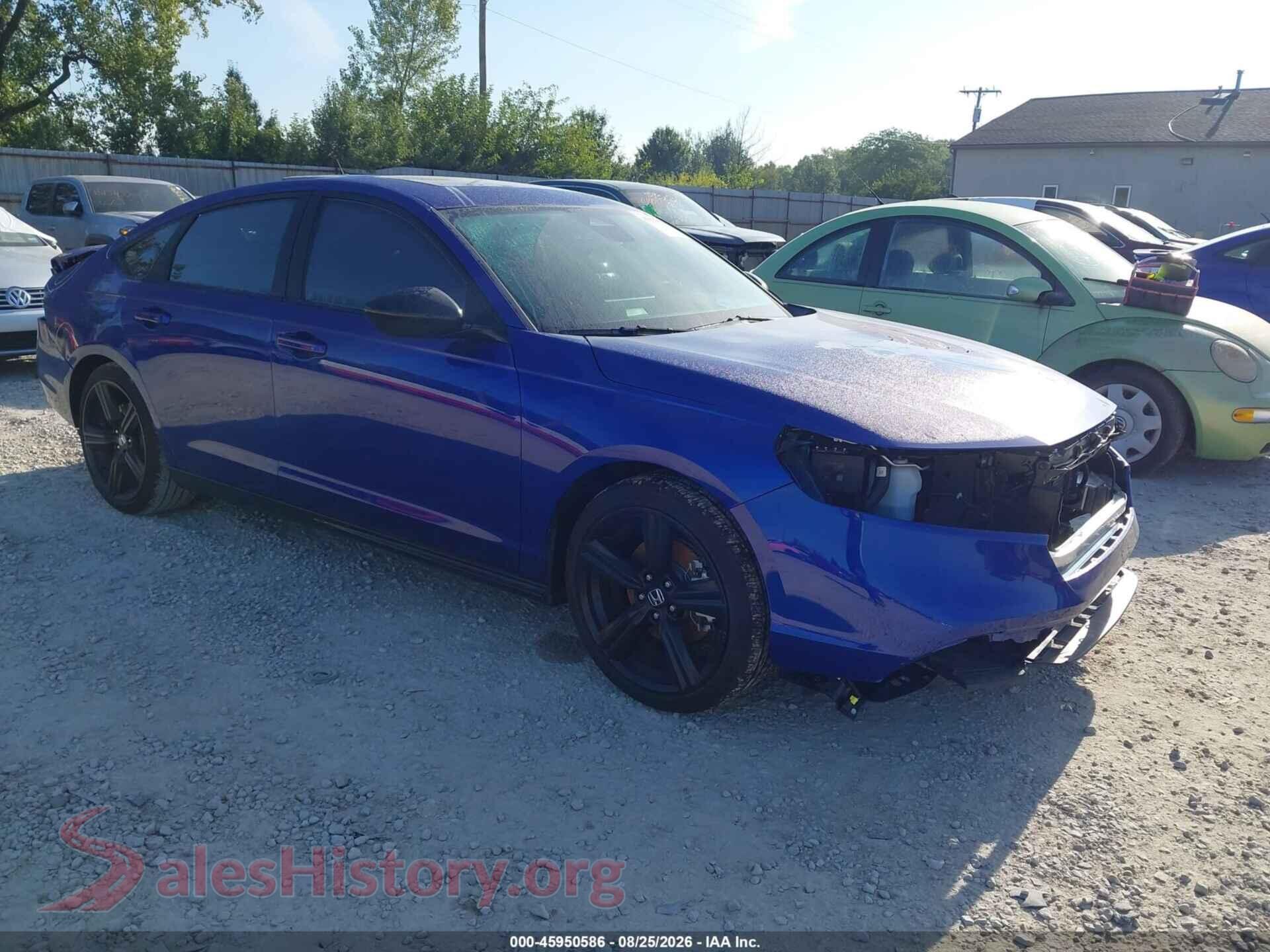 2025 HONDA ACCORD HYBRID — VIN 1HGCY2F79SA084453