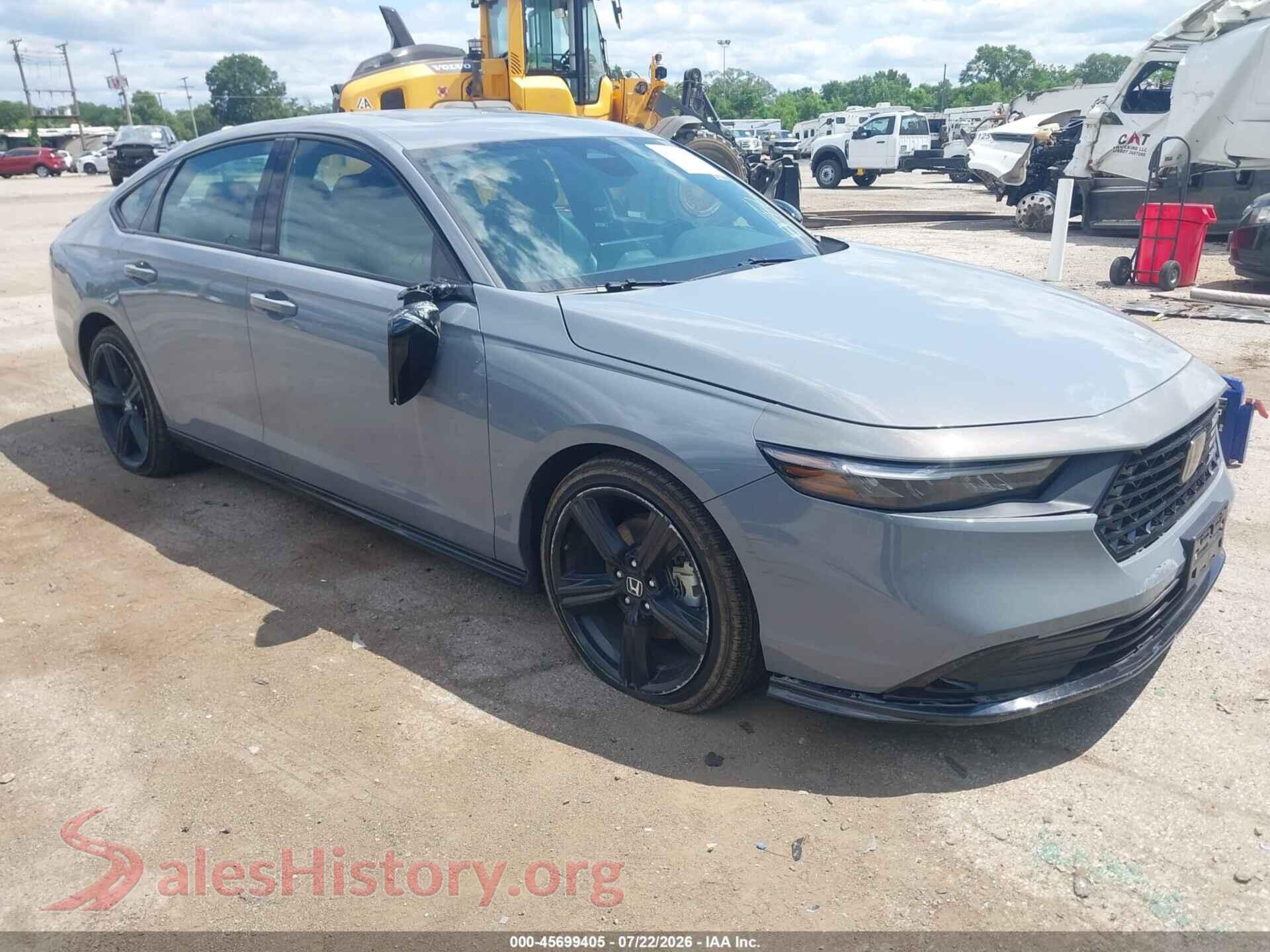 2023 HONDA ACCORD HYBRID — VIN 1HGCY2F7XPA037259