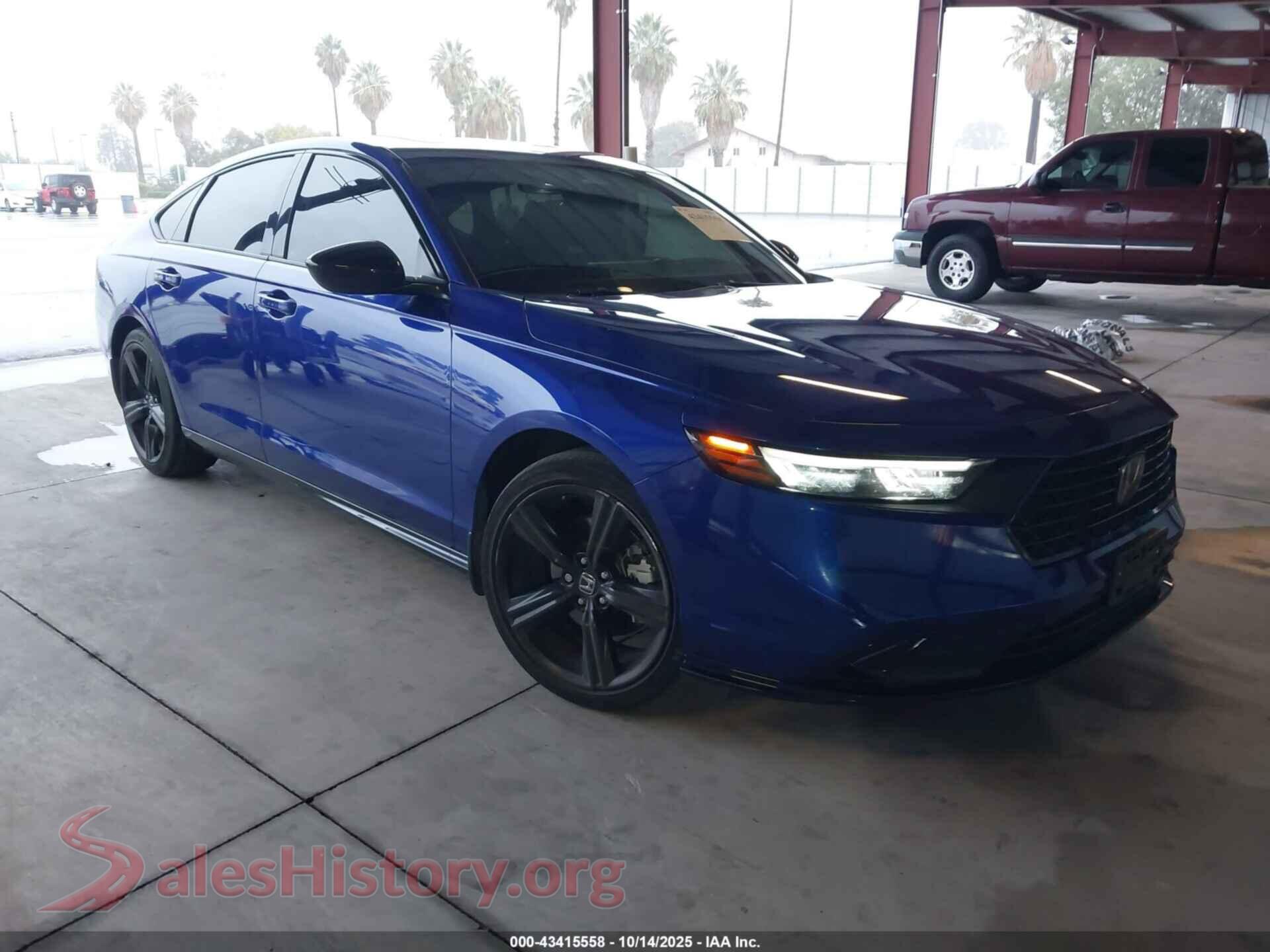 2023 HONDA ACCORD HYBRID — VIN 1HGCY2F7XPA058161