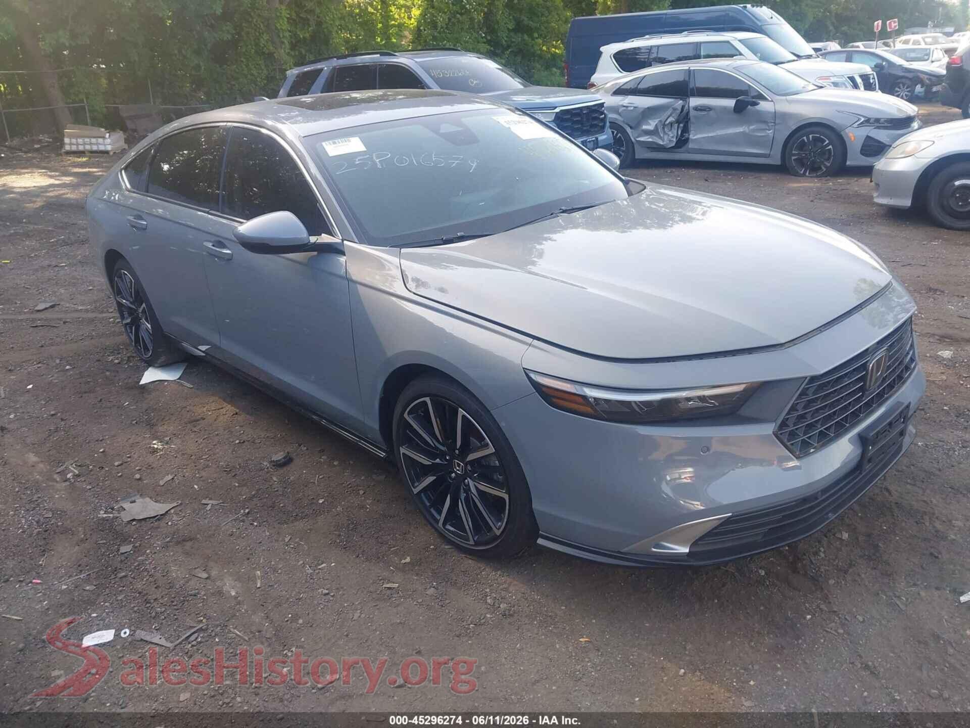 2025 HONDA ACCORD HYBRID — VIN 1HGCY2F80SA037286