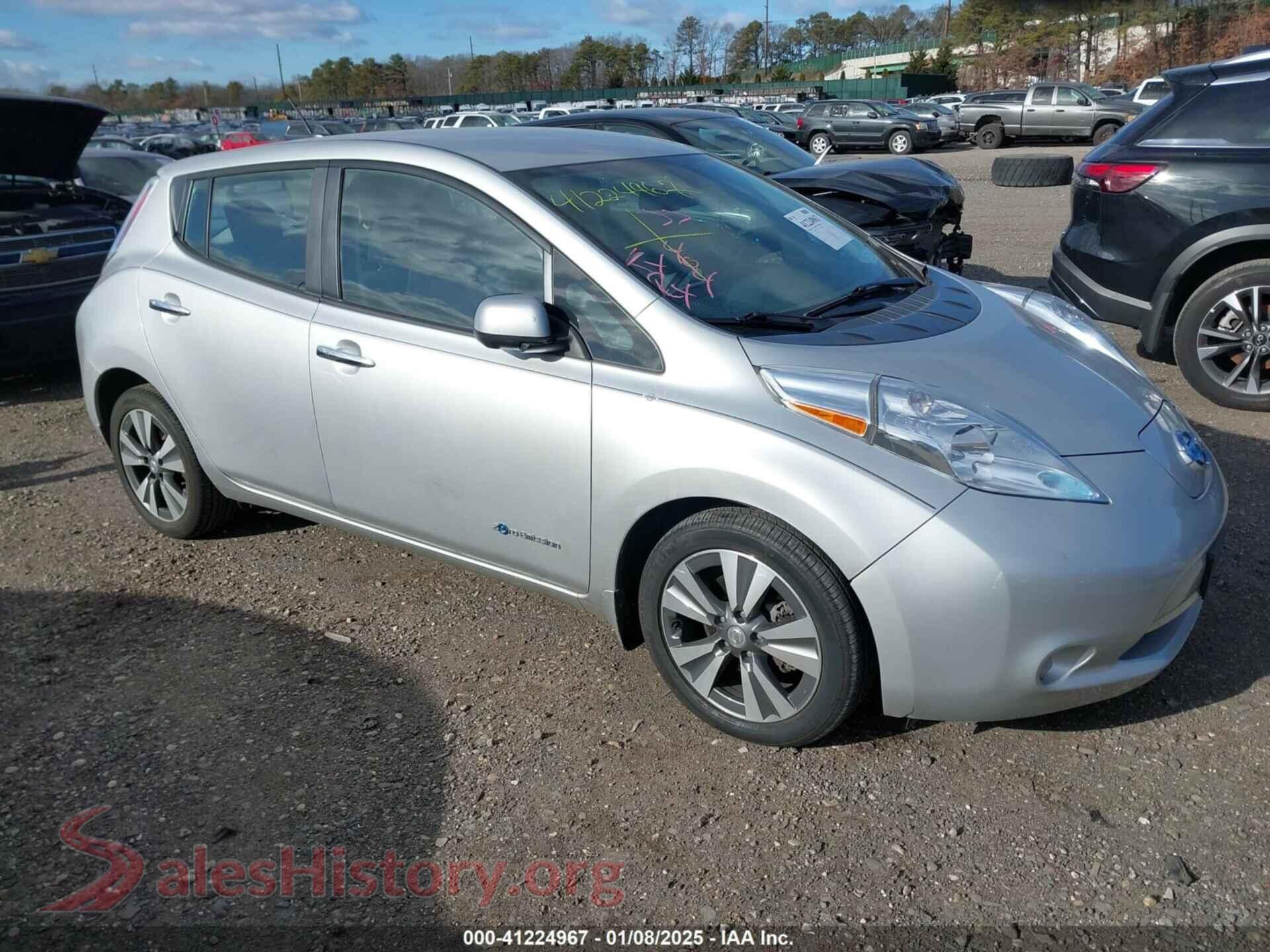 2015 NISSAN LEAF — VIN 1N4AZ0CP0FC308852
