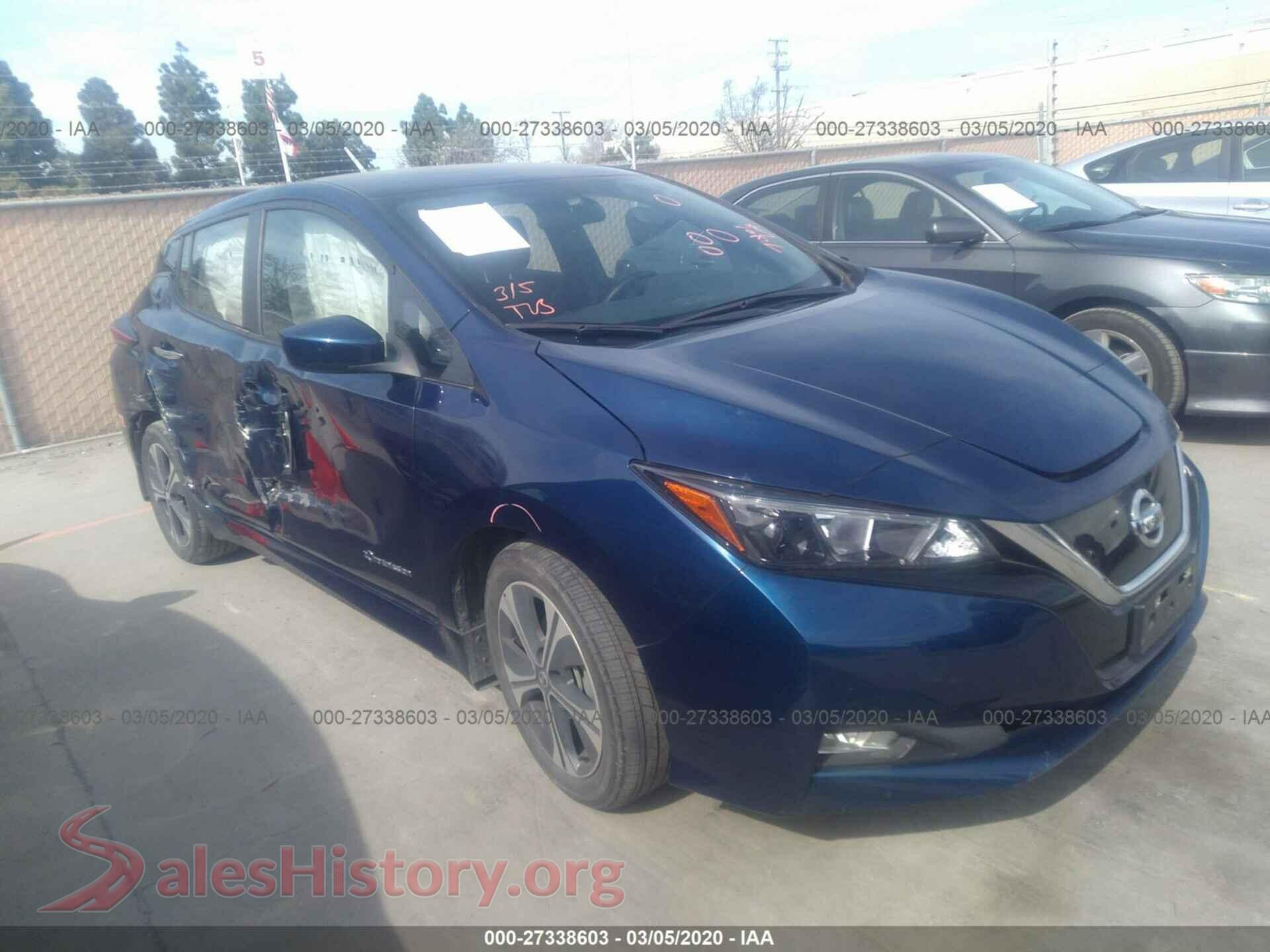 2018 NISSAN LEAF — VIN 1N4AZ1CP6JC301936