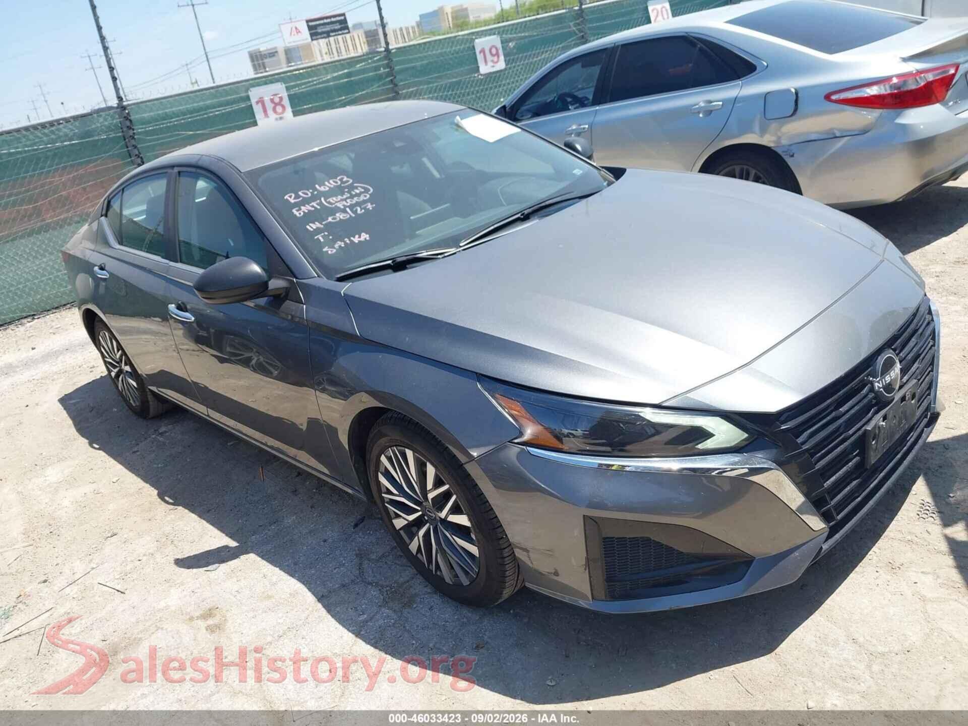 2025 NISSAN ALTIMA — VIN 1N4BL4DV4SN381442