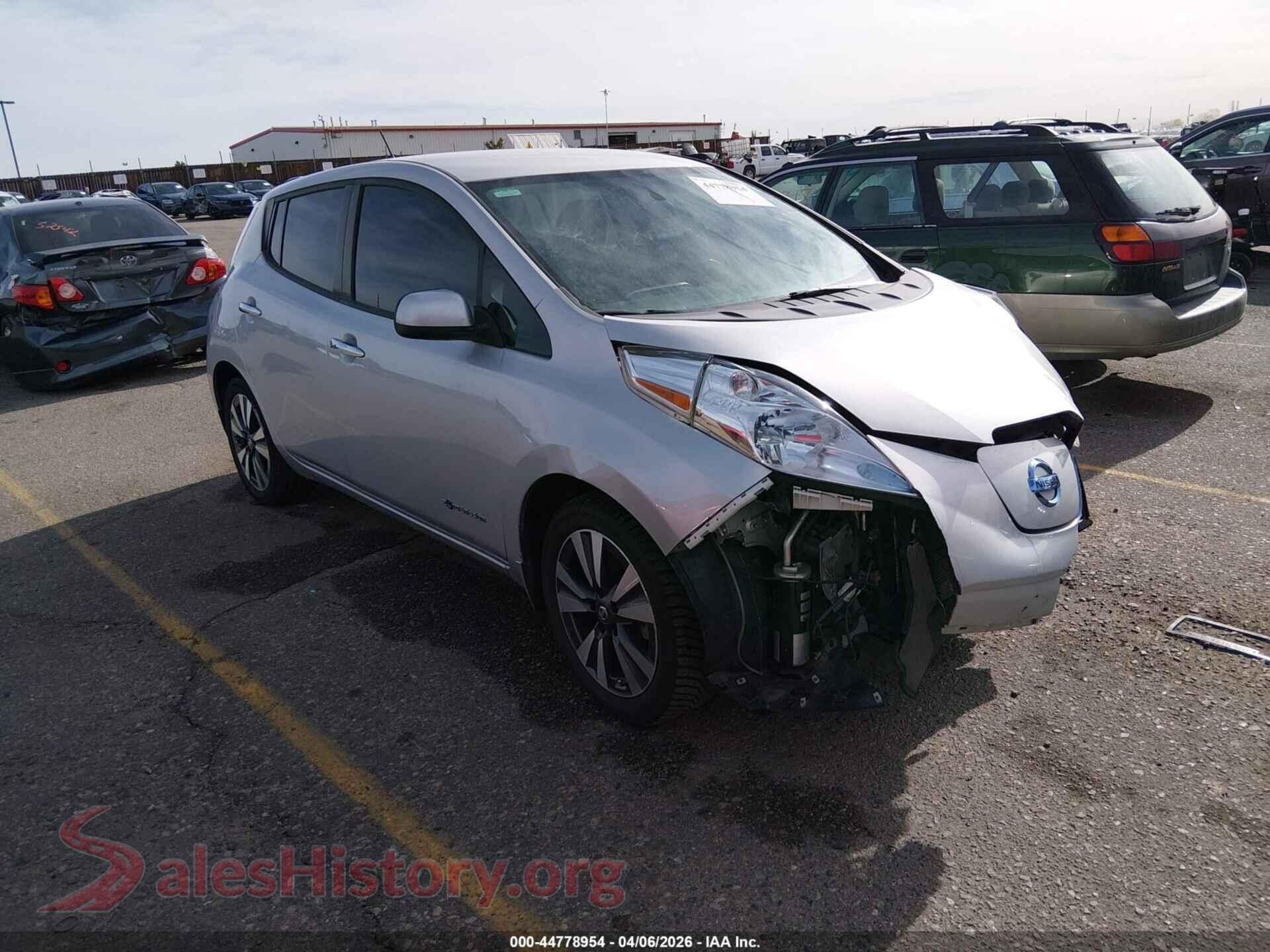2017 NISSAN LEAF — VIN 1N4BZ0CP8HC307407