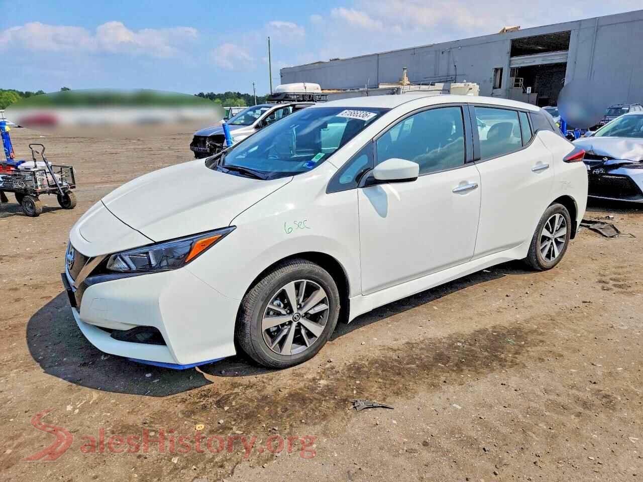 2022 NISSAN LEAF — VIN 1N4BZ1BV2NC562409