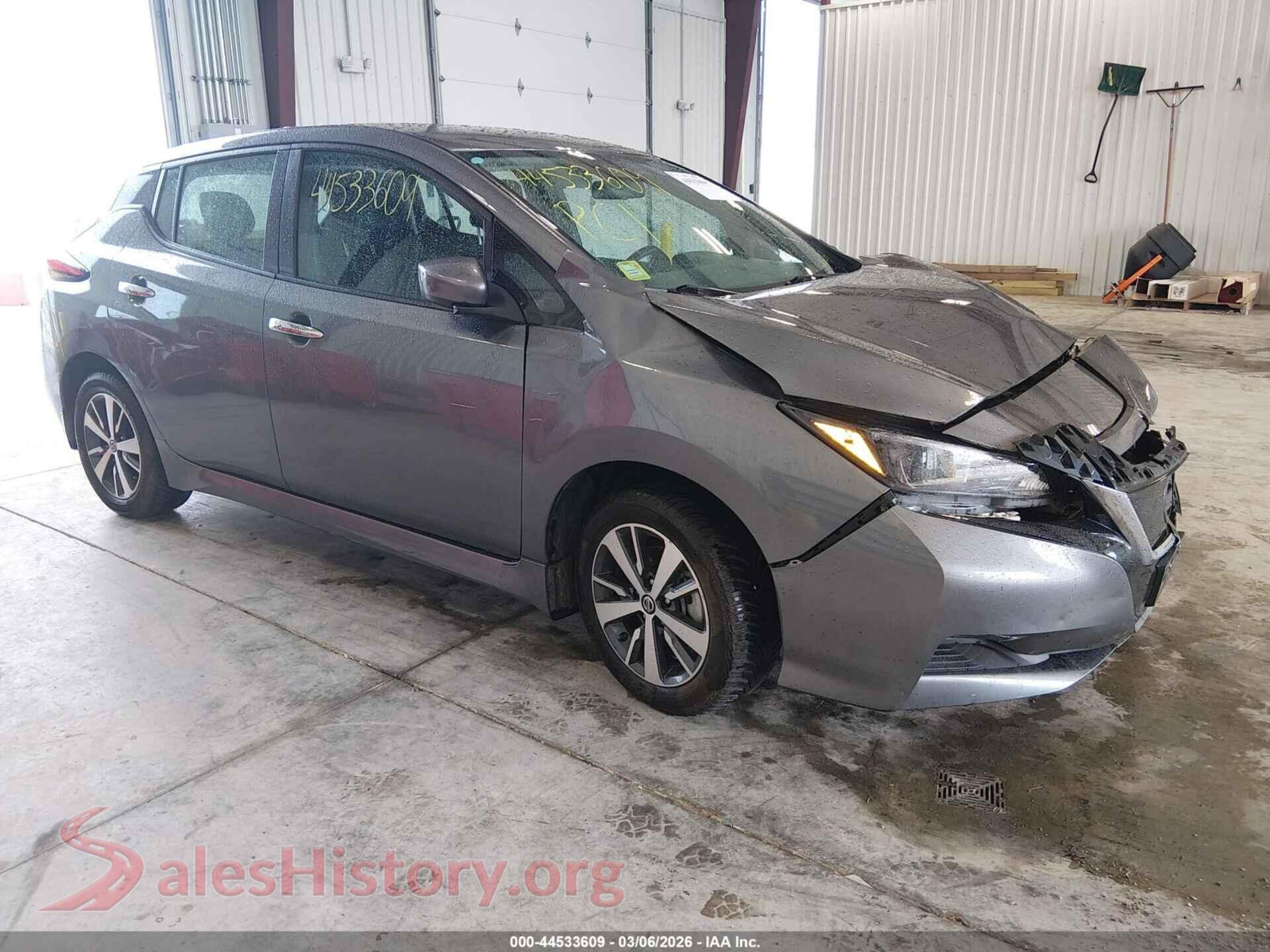 2022 NISSAN LEAF — VIN 1N4BZ1BV3NC551533