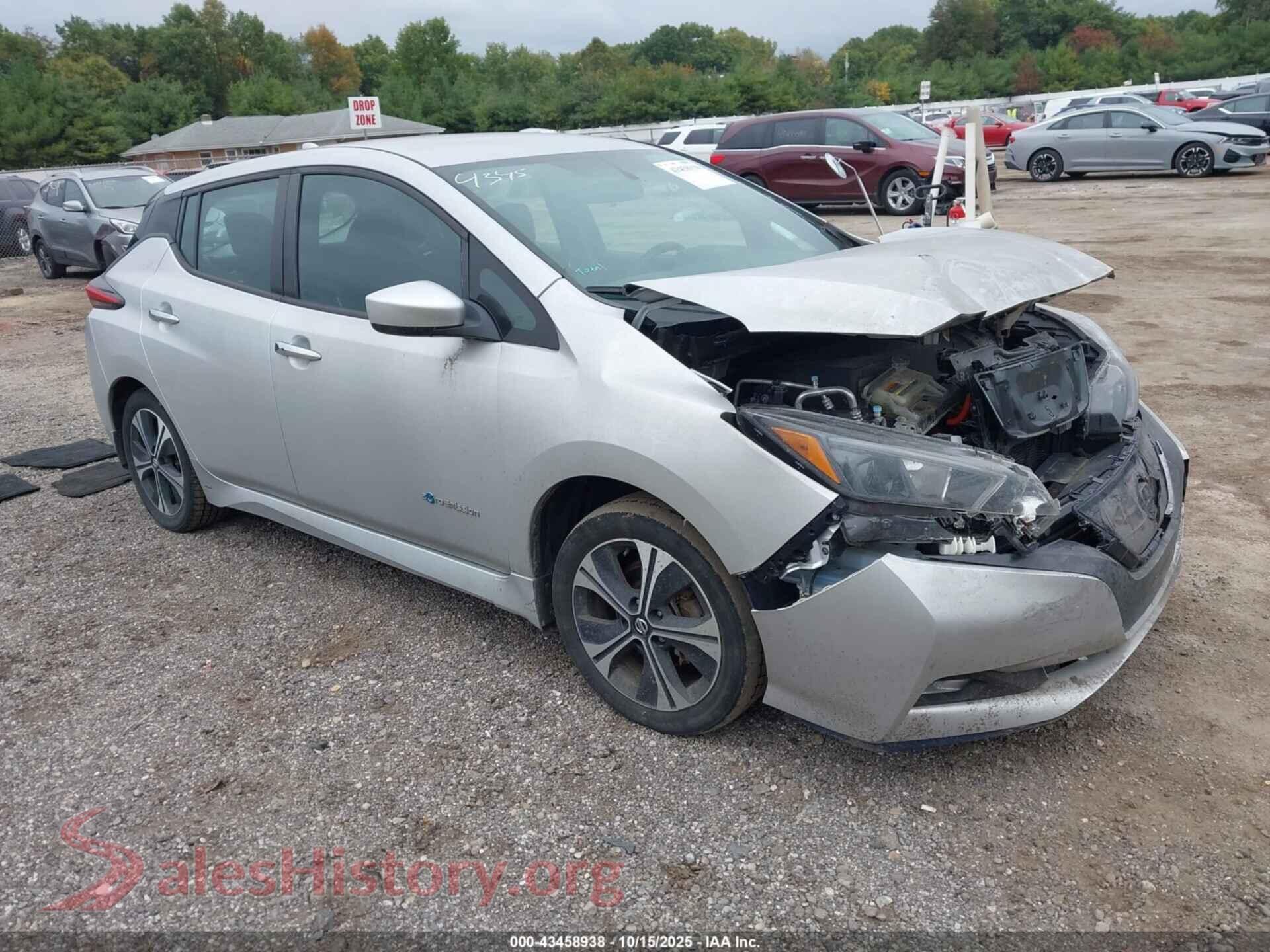 2019 NISSAN LEAF — VIN 1N4BZ1CP2KC321297
