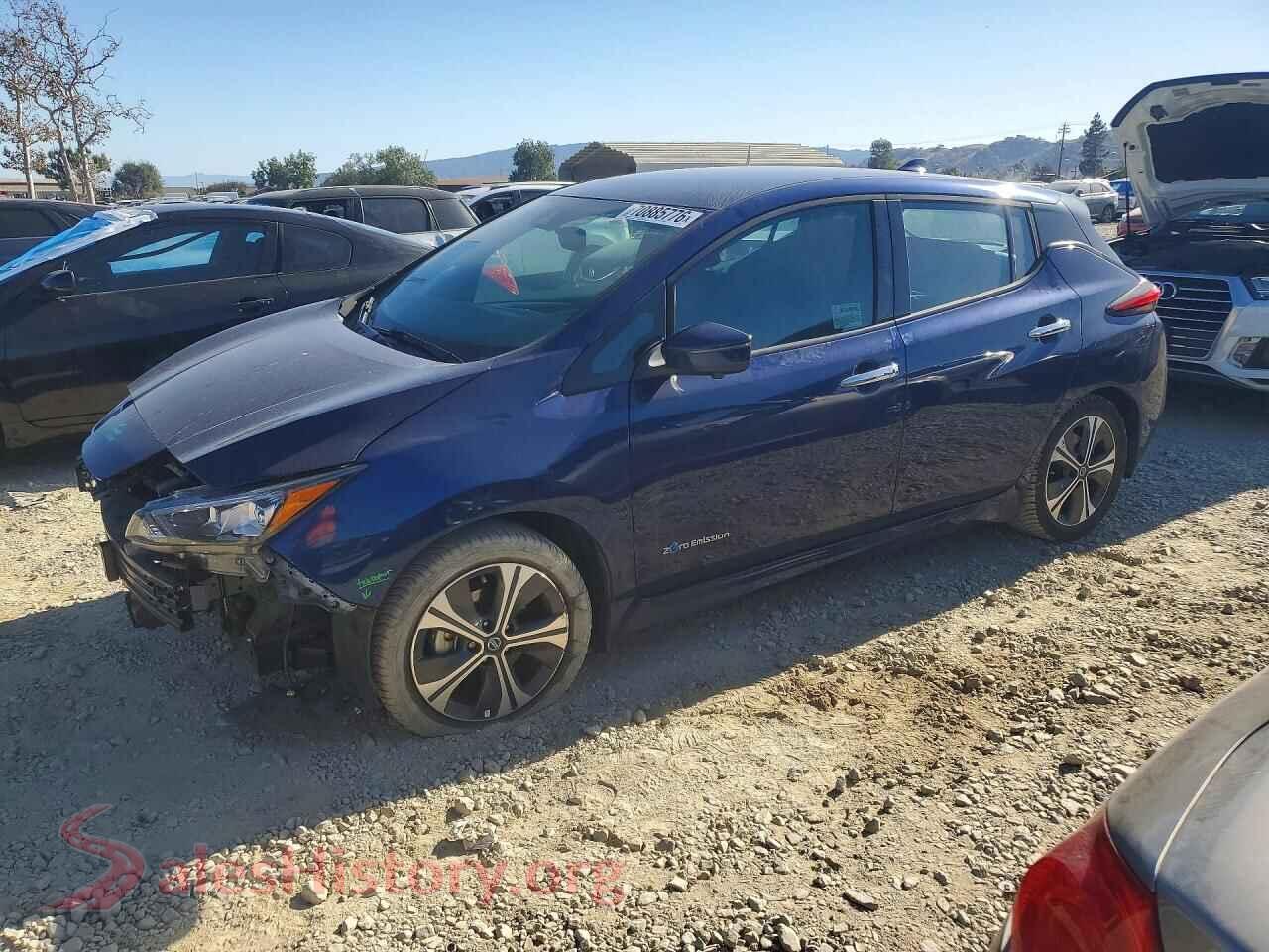 2019 NISSAN LEAF — VIN 1N4BZ1CP3KC313337