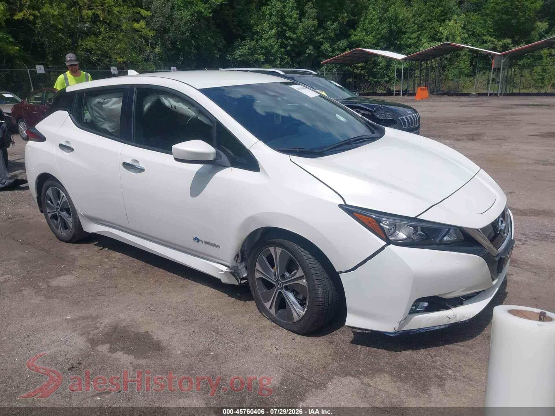 2019 NISSAN LEAF — VIN 1N4BZ1CP9KC311432
