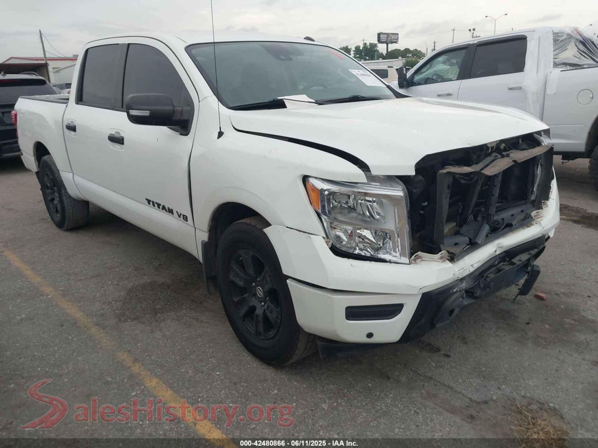 2020 NISSAN TITAN — VIN 1N6AA1EF8LN507009