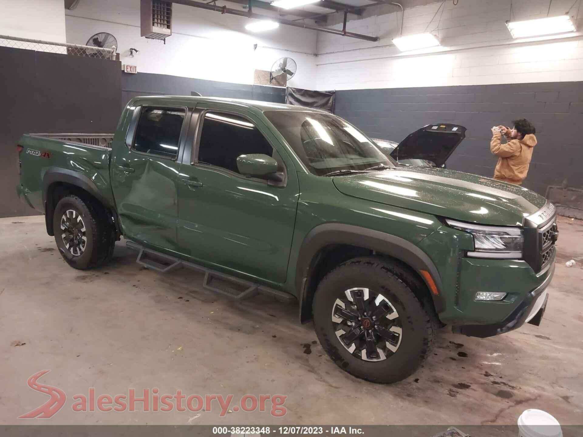 2023 NISSAN FRONTIER — VIN 1N6ED1EK5PN655338
