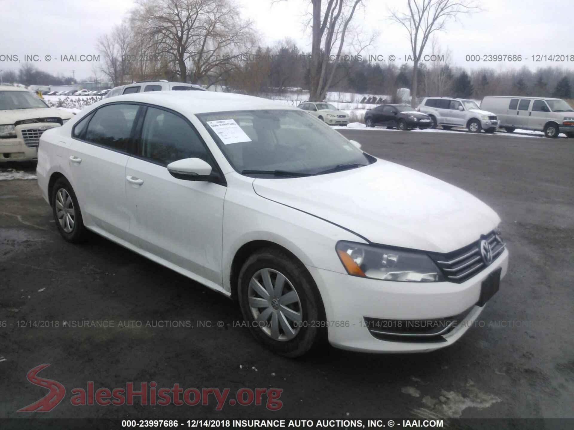2012 Volkswagen Passat — VIN 1VWAP7A30CC082295