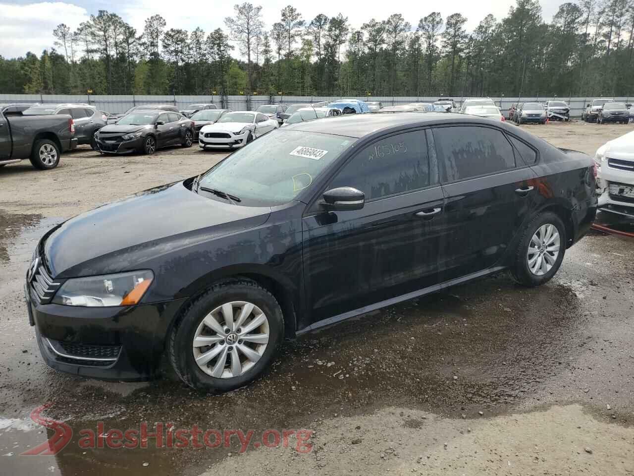 2013 VOLKSWAGEN PASSAT — VIN 1VWAP7A32DC095065