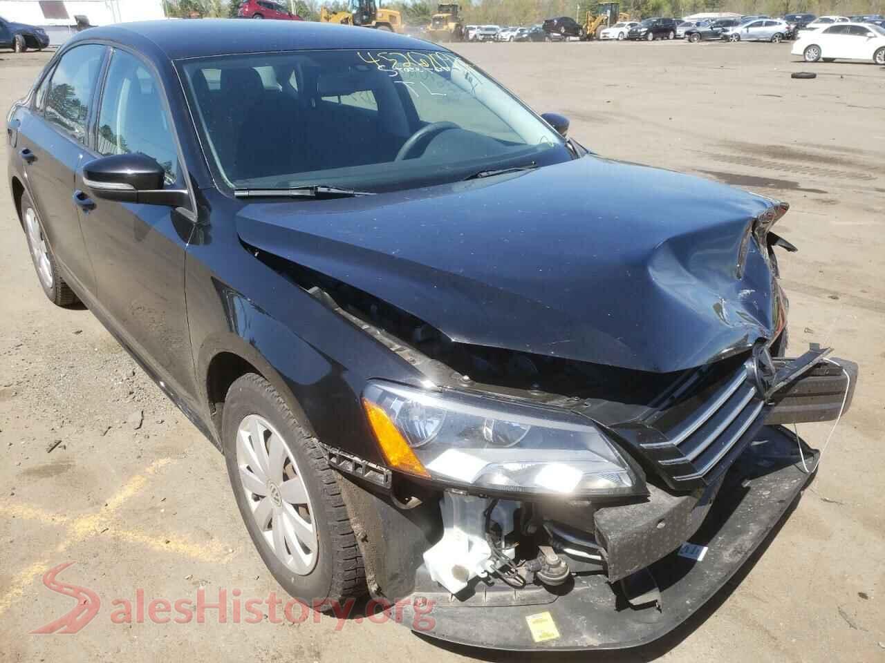 2013 VOLKSWAGEN PASSAT — VIN 1VWAP7A34DC147862