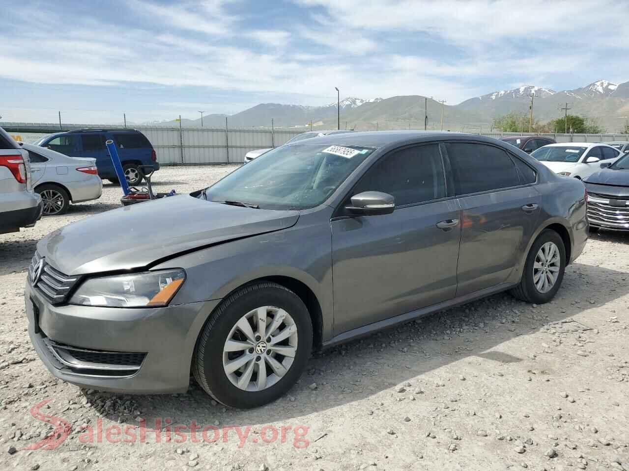 2014 VOLKSWAGEN PASSAT — VIN 1VWAP7A35EC012343