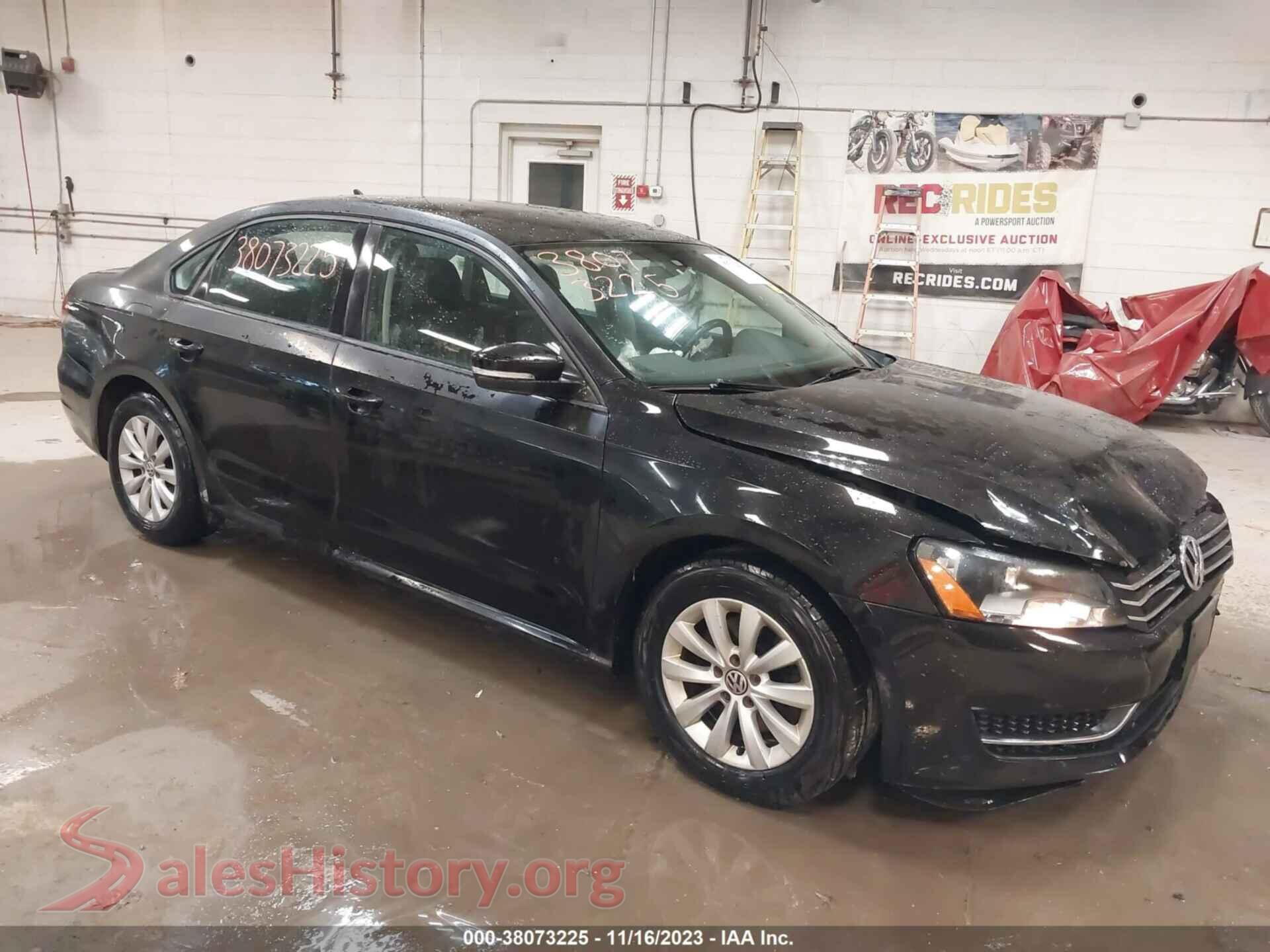 2014 VOLKSWAGEN PASSAT — VIN 1VWAP7A3XEC004951