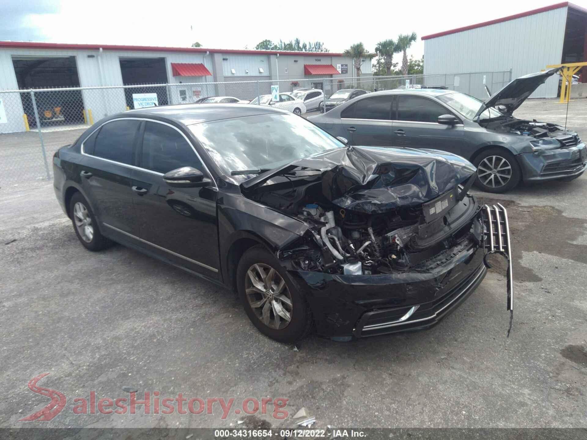 2016 VOLKSWAGEN PASSAT — VIN 1VWAS7A34GC011234