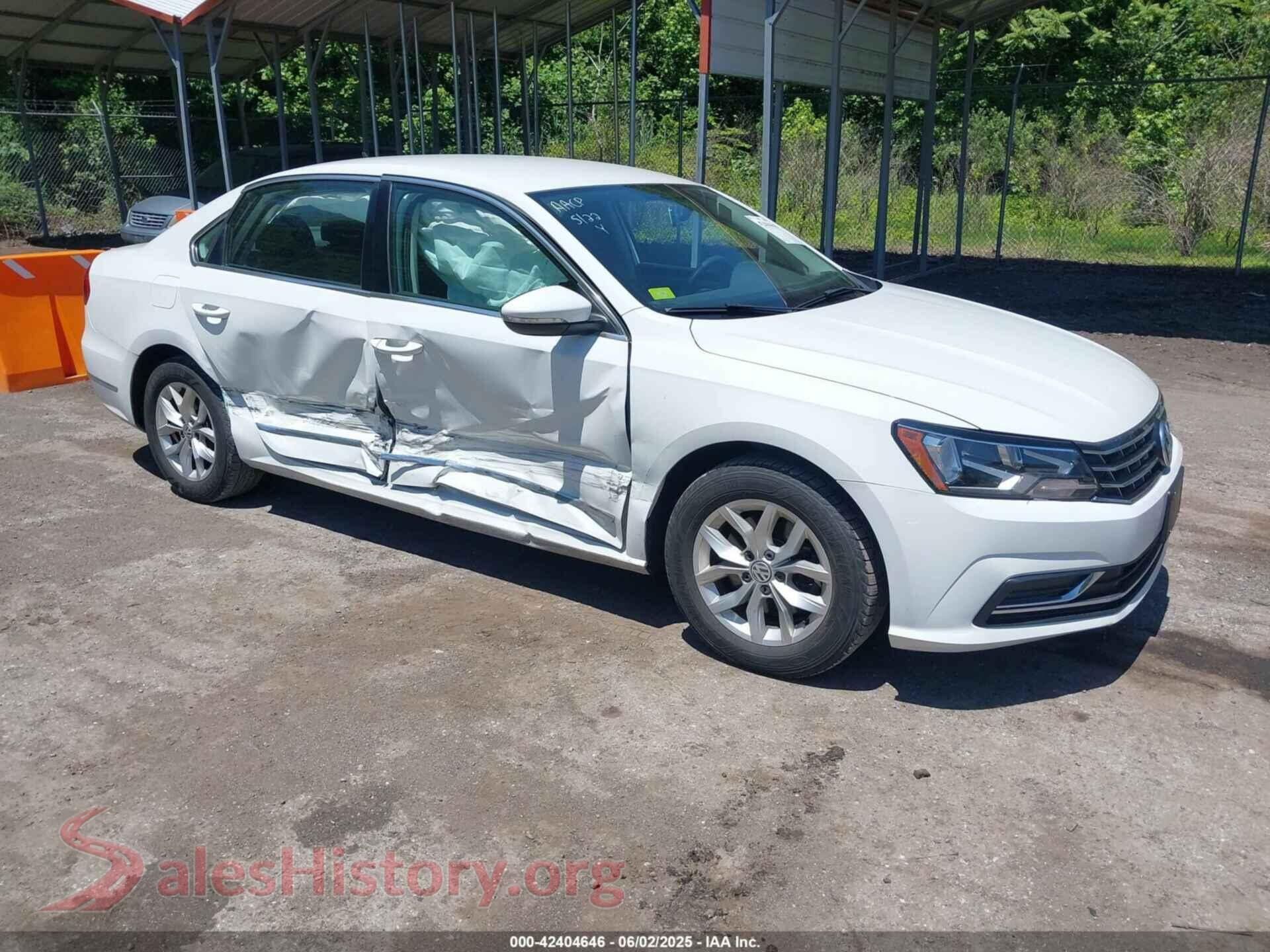 2016 VOLKSWAGEN PASSAT — VIN 1VWAS7A35GC015244