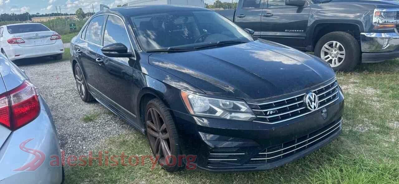 2016 VOLKSWAGEN PASSAT — VIN 1VWAS7A39GC055889